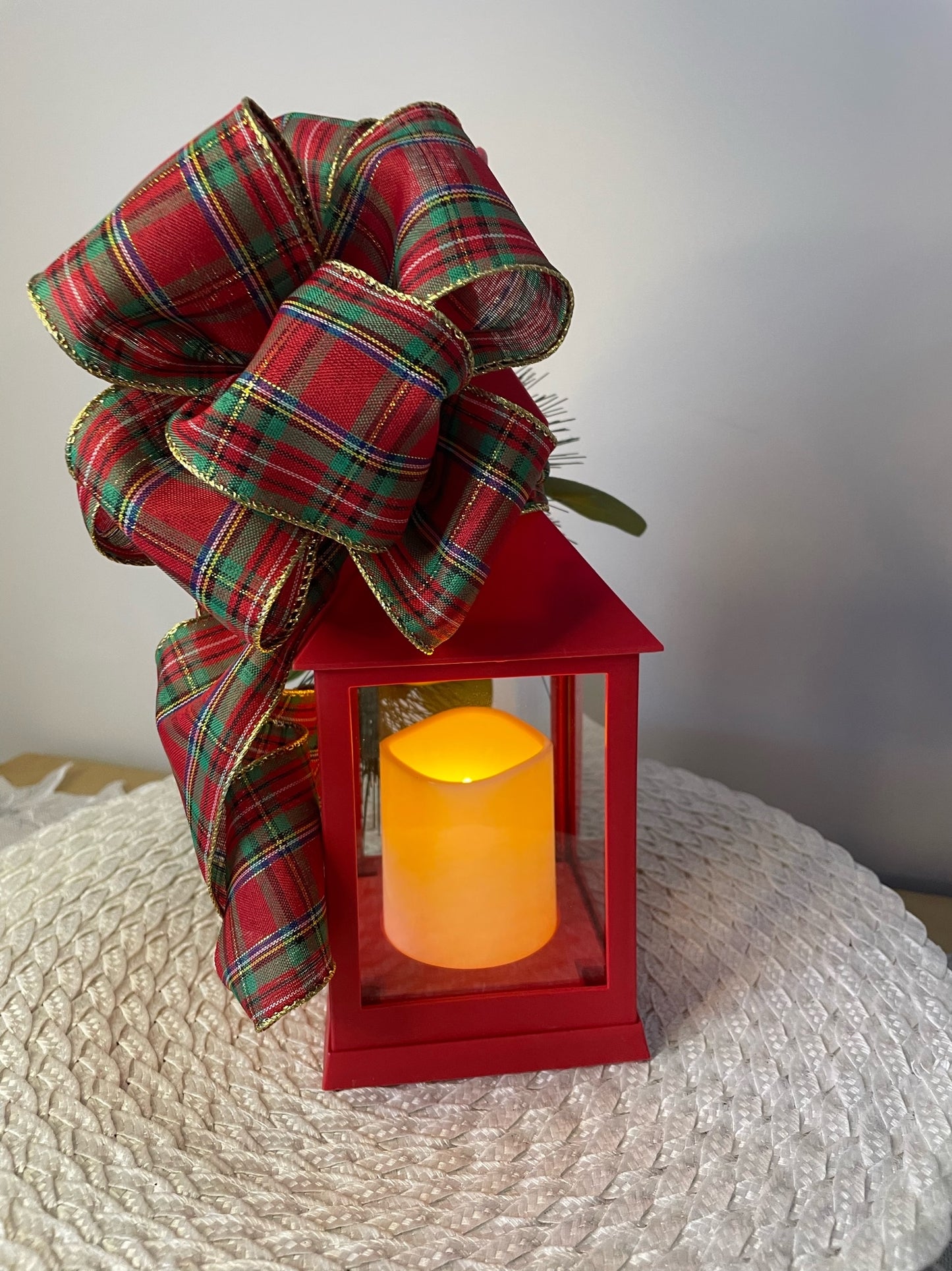 Decorative Lantern "Christmas is Christmas"