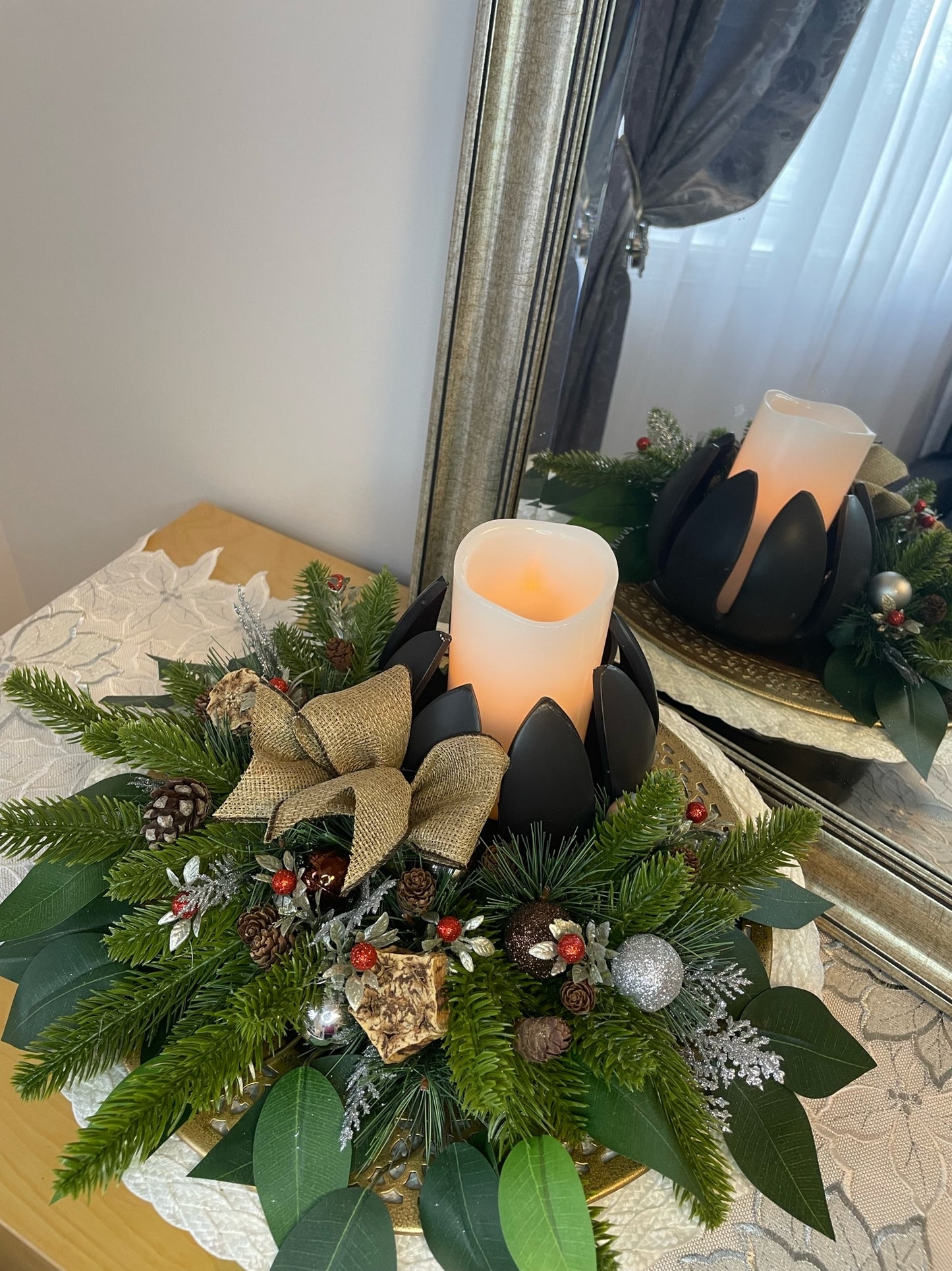 "The enchanted forest" centerpiece