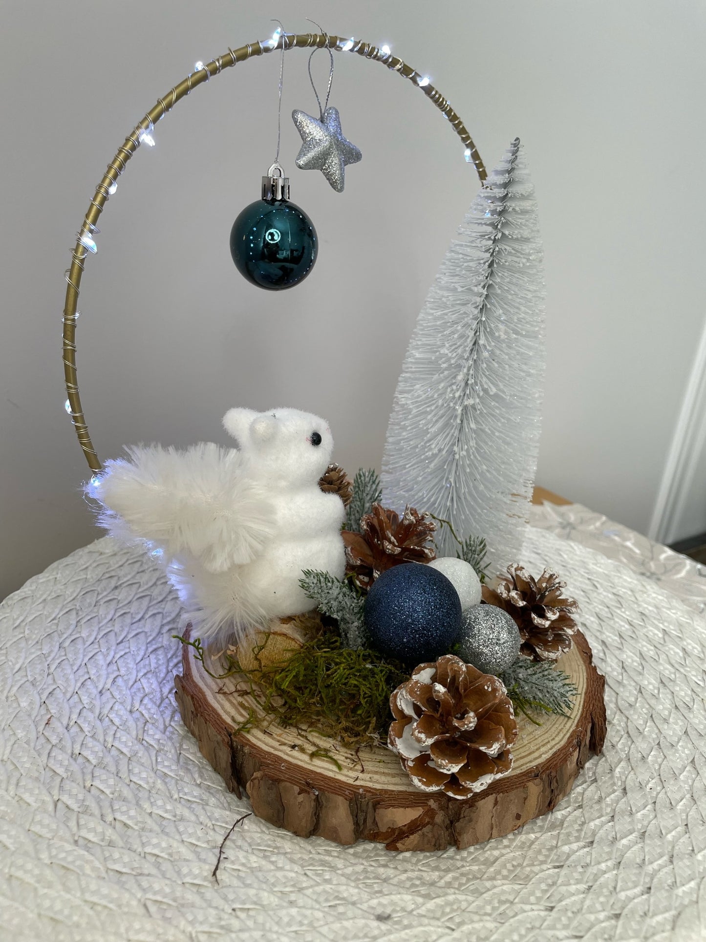 Centre de table " L'Écureuil "