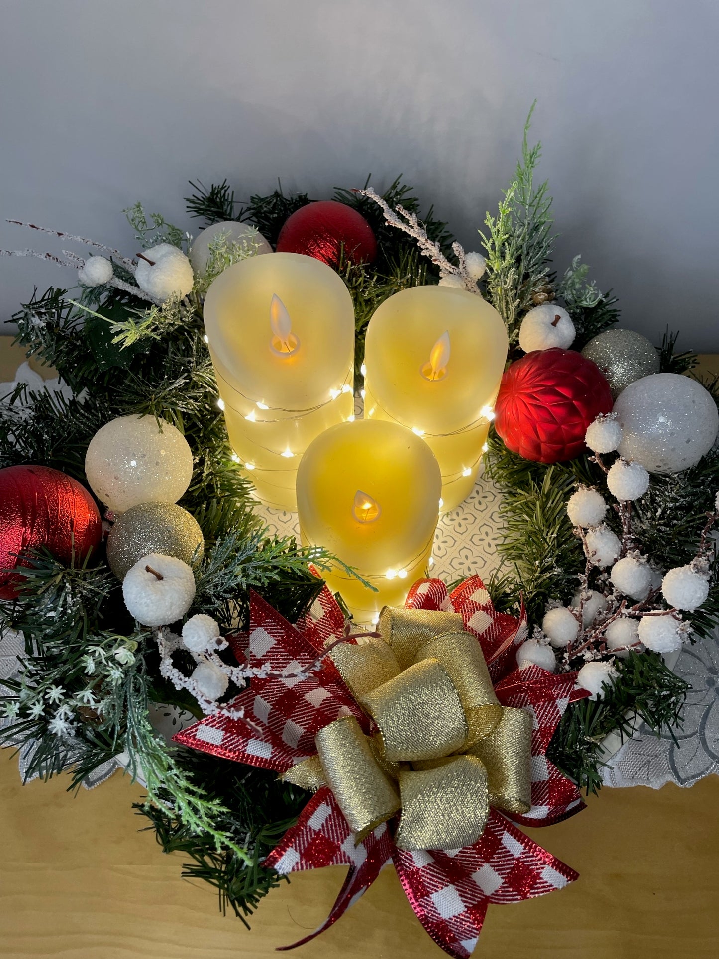 Centre de table " La Nuit de Noël "