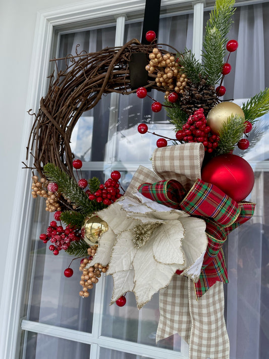 Couronne de Noël " La Tradition"