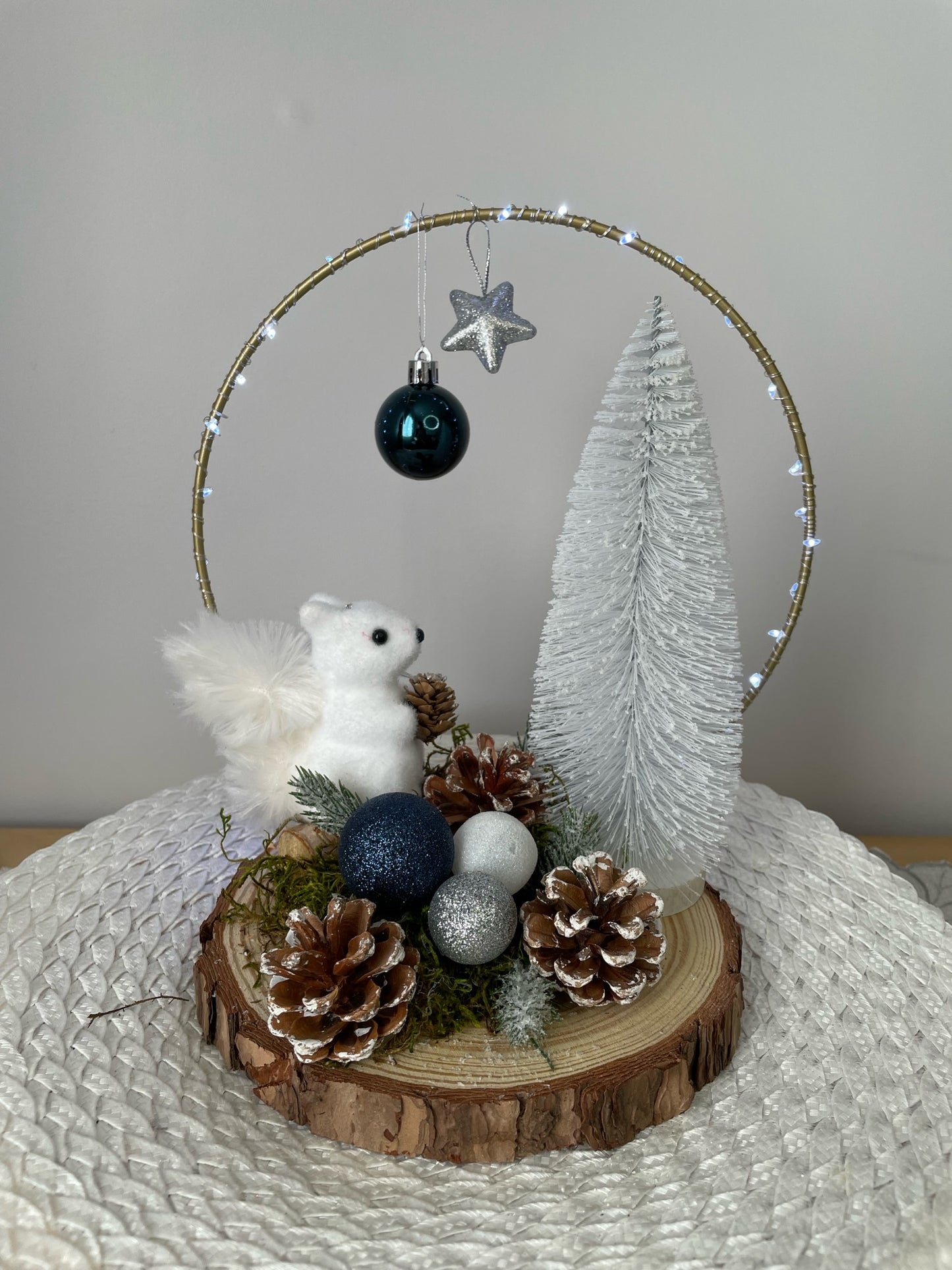 Centre de table " L'Écureuil "