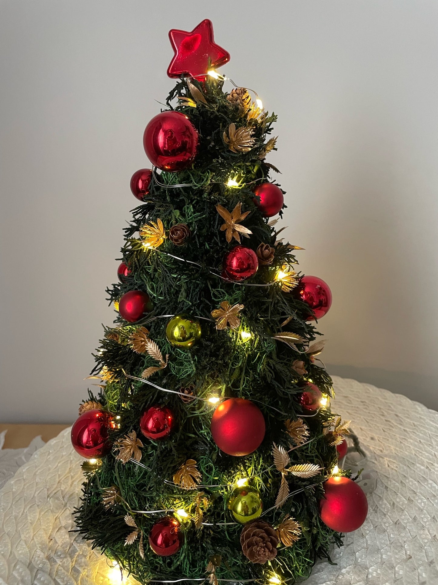 Centre de table " Mon beau sapin "