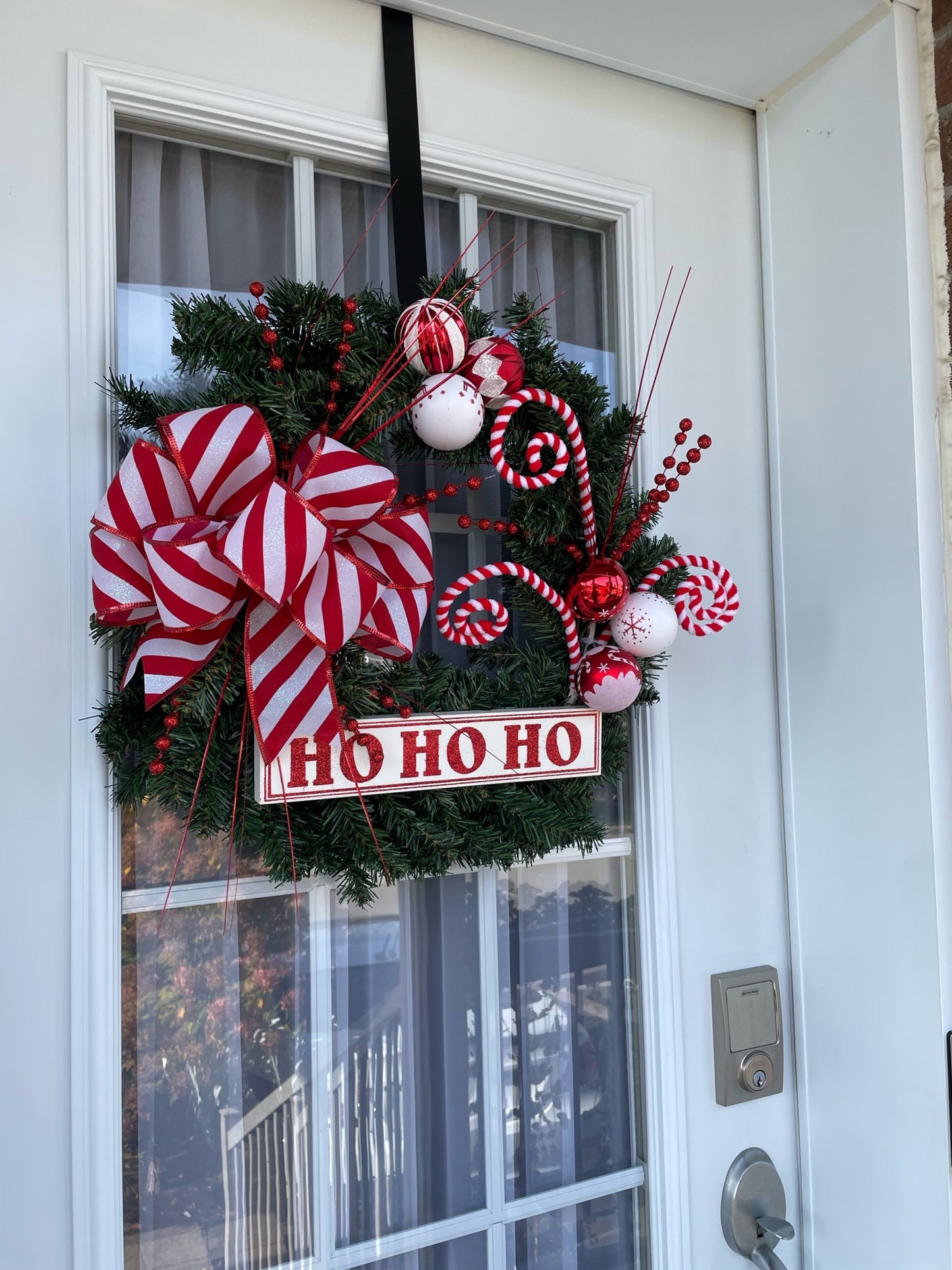 "Hohoho" Christmas Wreath