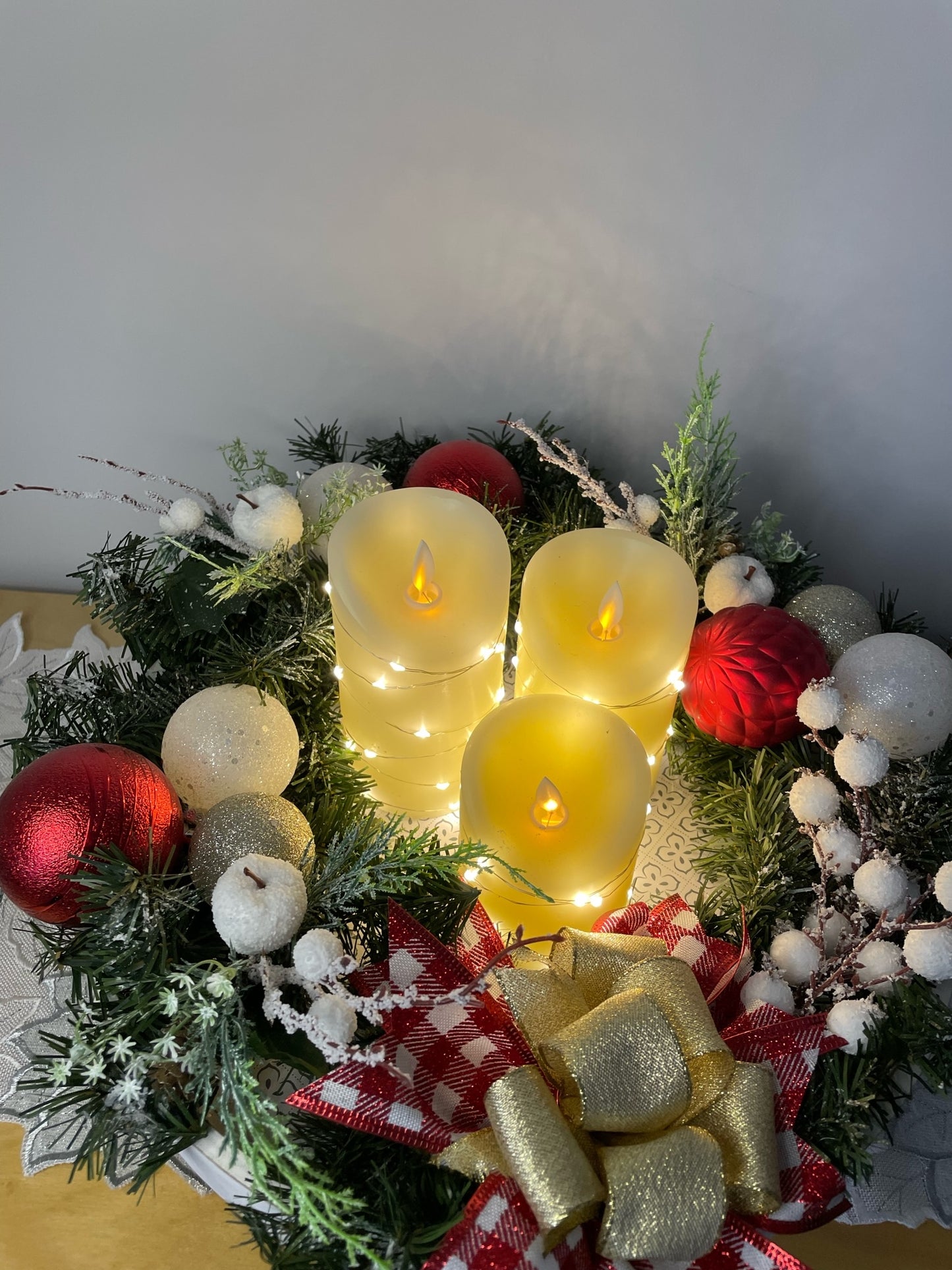 Centre de table " La Nuit de Noël "