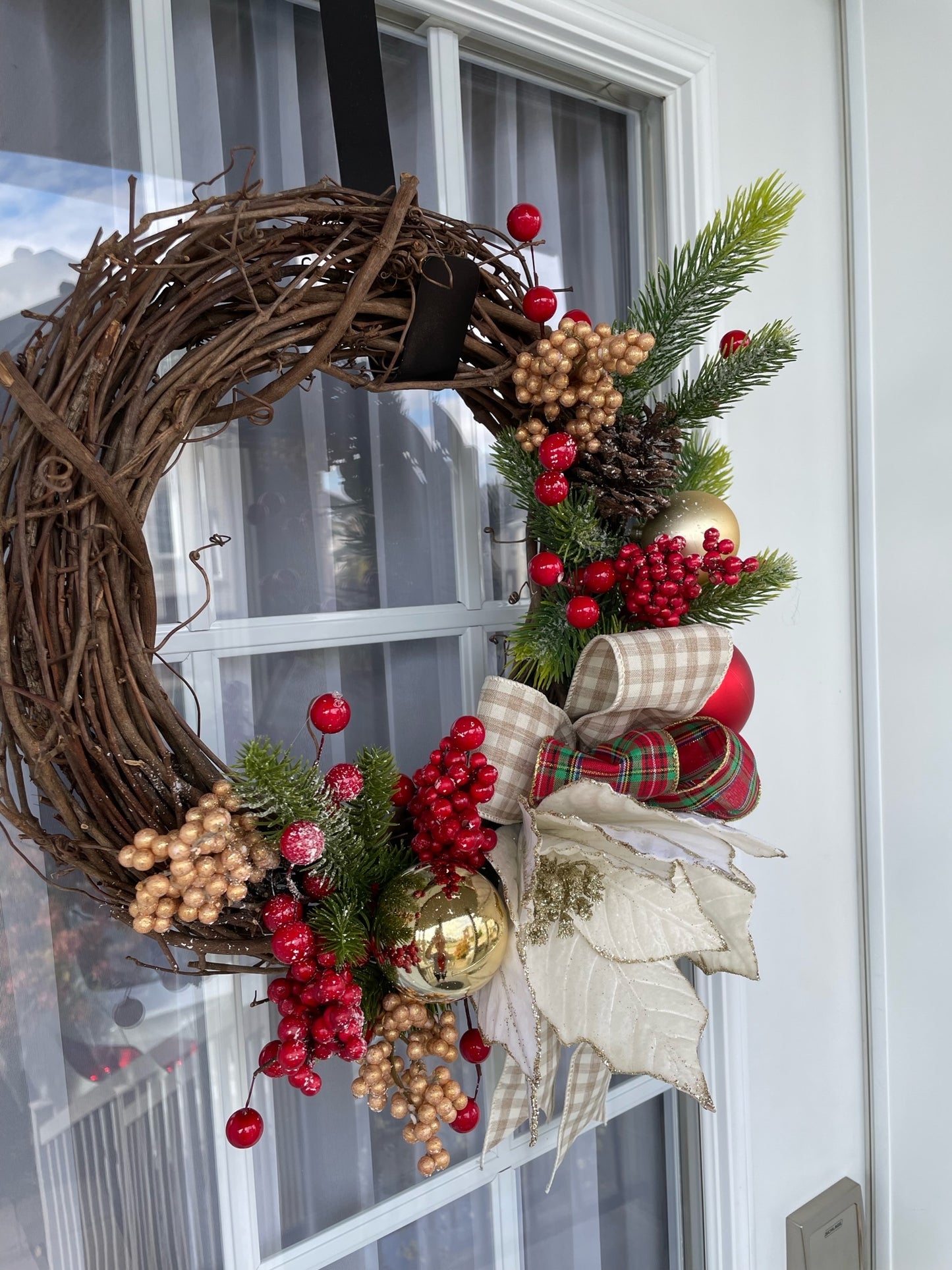 Couronne de Noël " La Tradition"