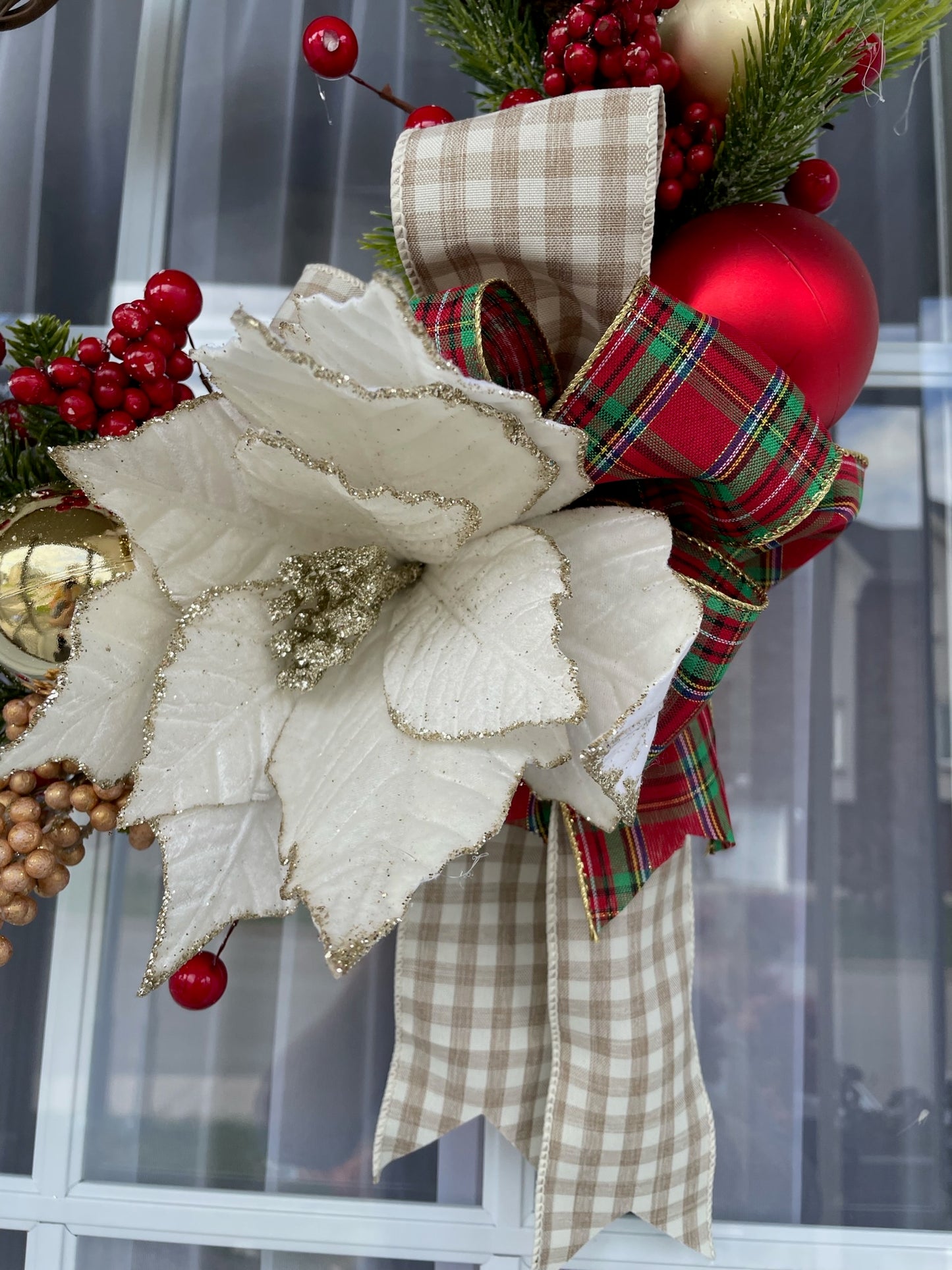 Couronne de Noël " La Tradition"