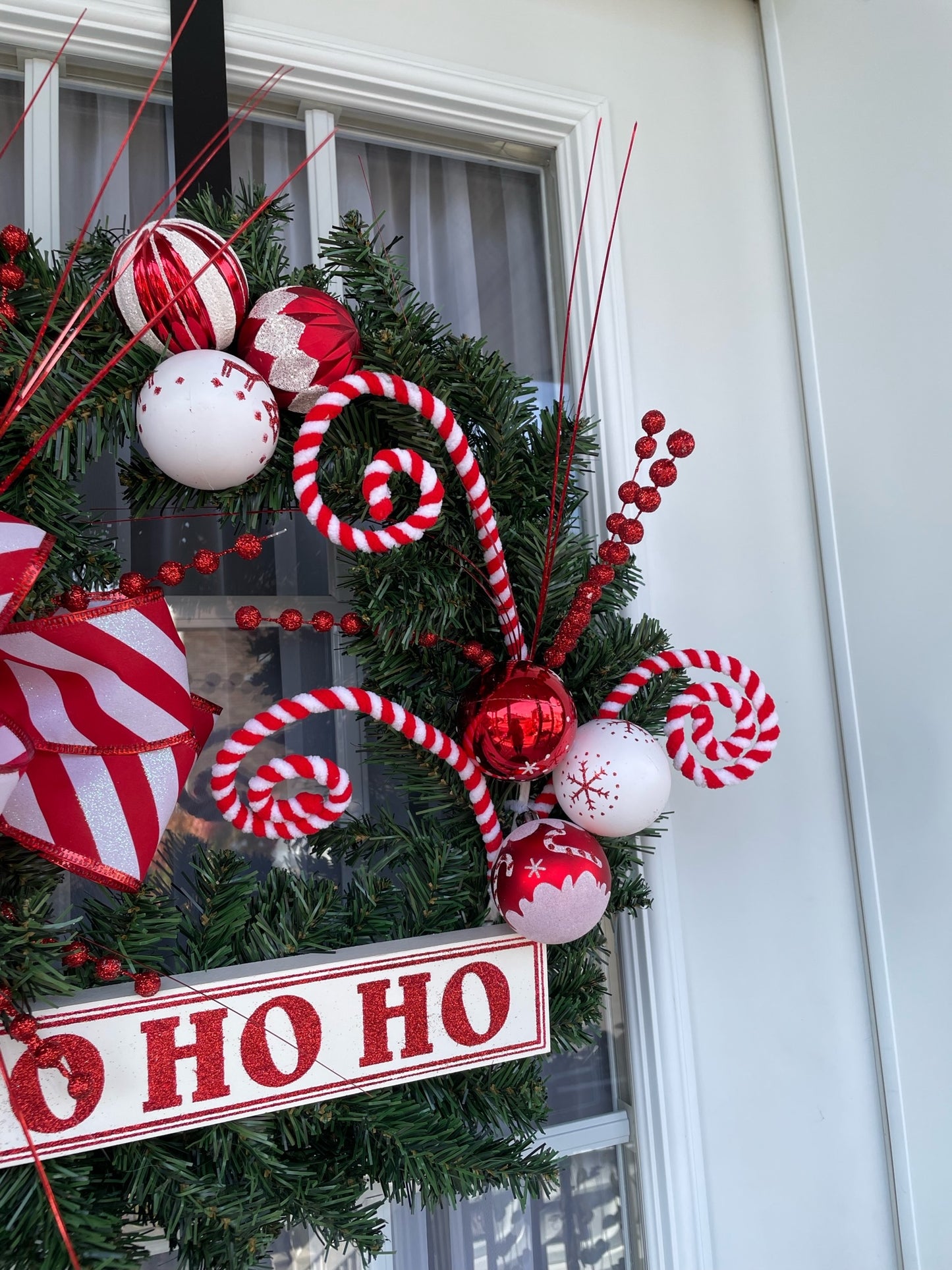 "Hohoho" Christmas Wreath