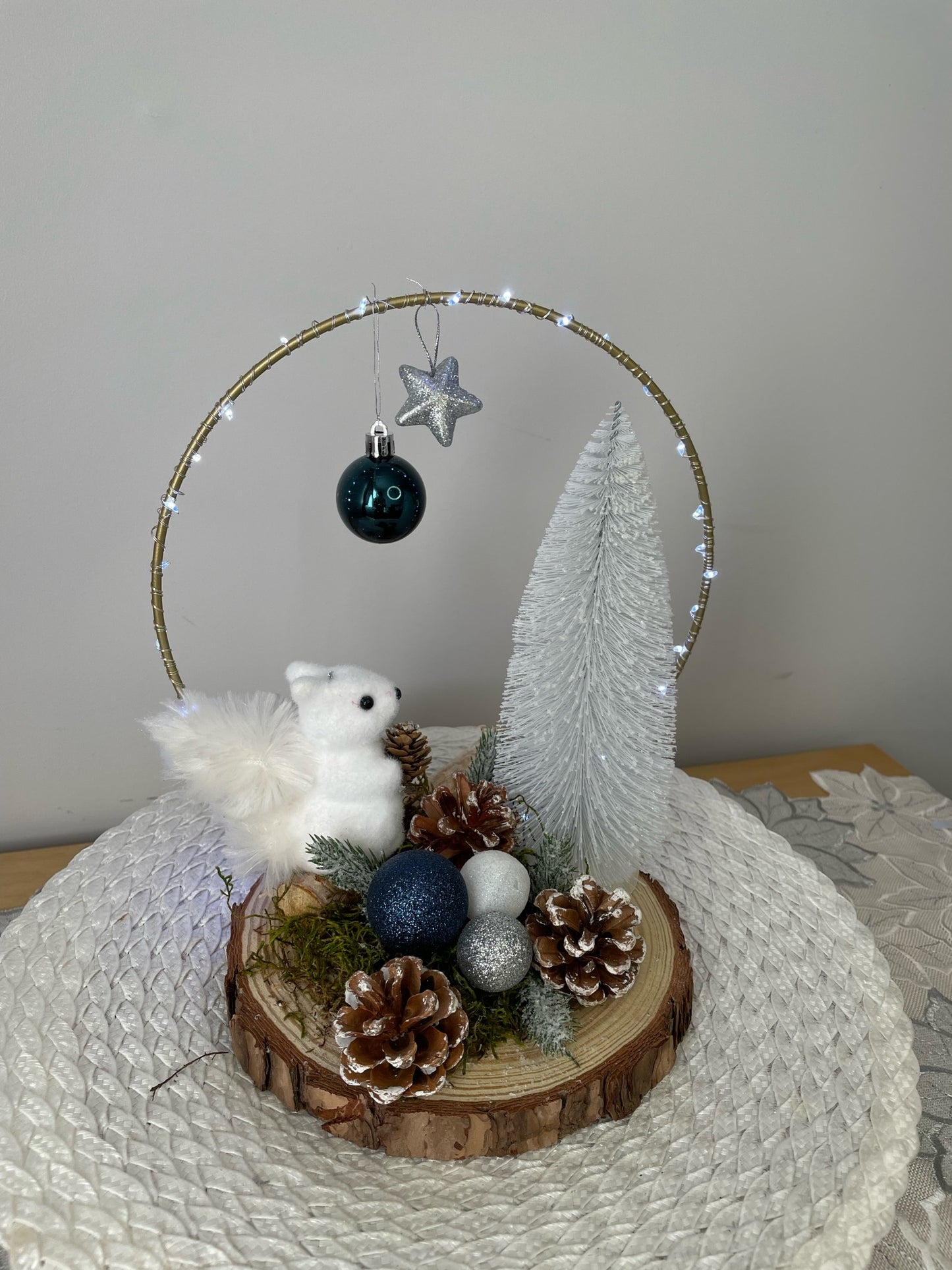 Centre de table " L'Écureuil "