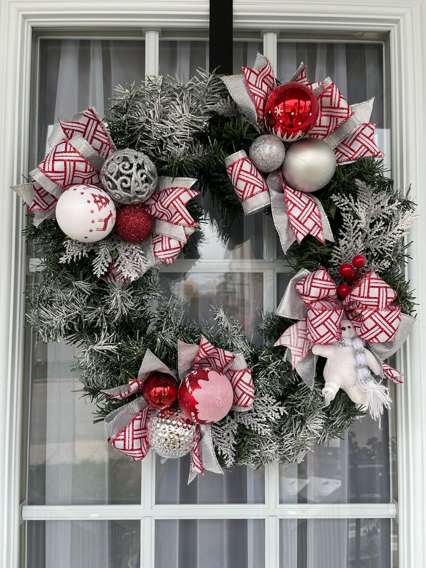 Couronne de Noël " Ours Polars"