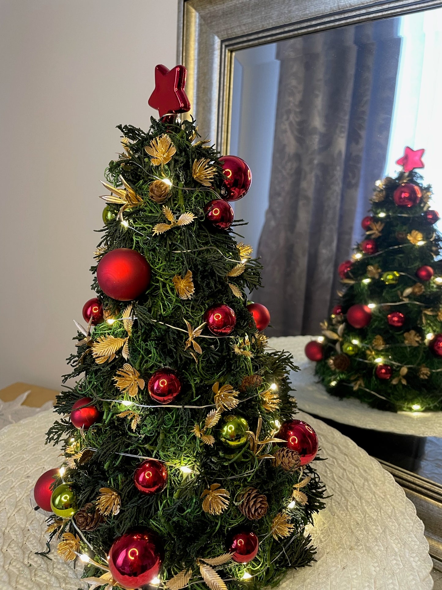 Centre de table " Mon beau sapin "