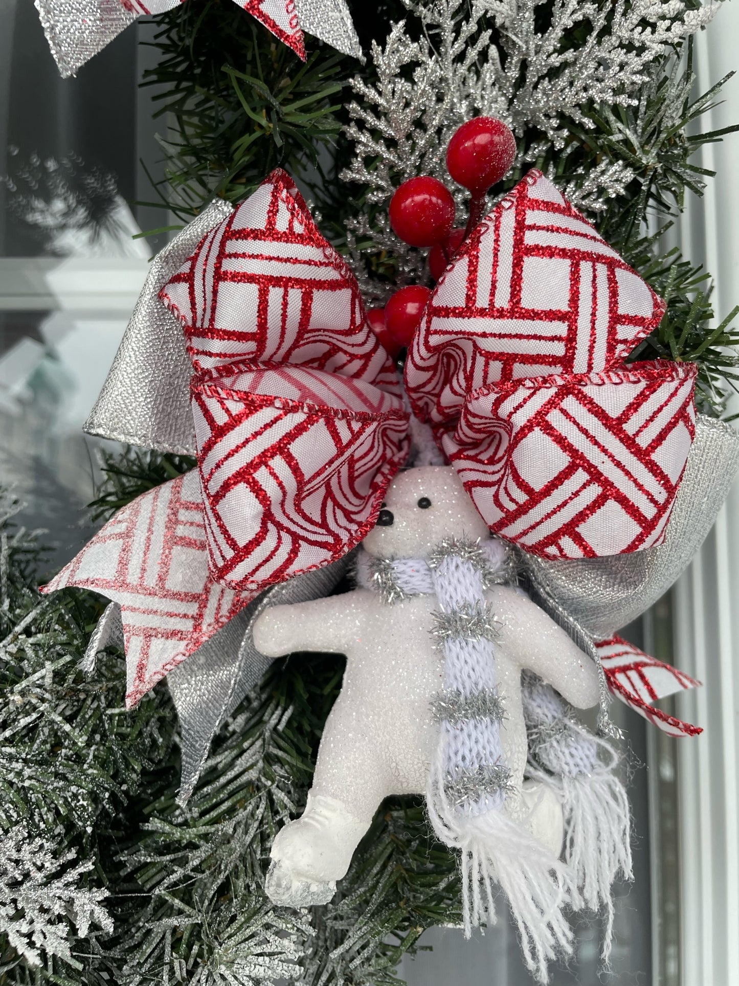 Couronne de Noël " Ours Polars"