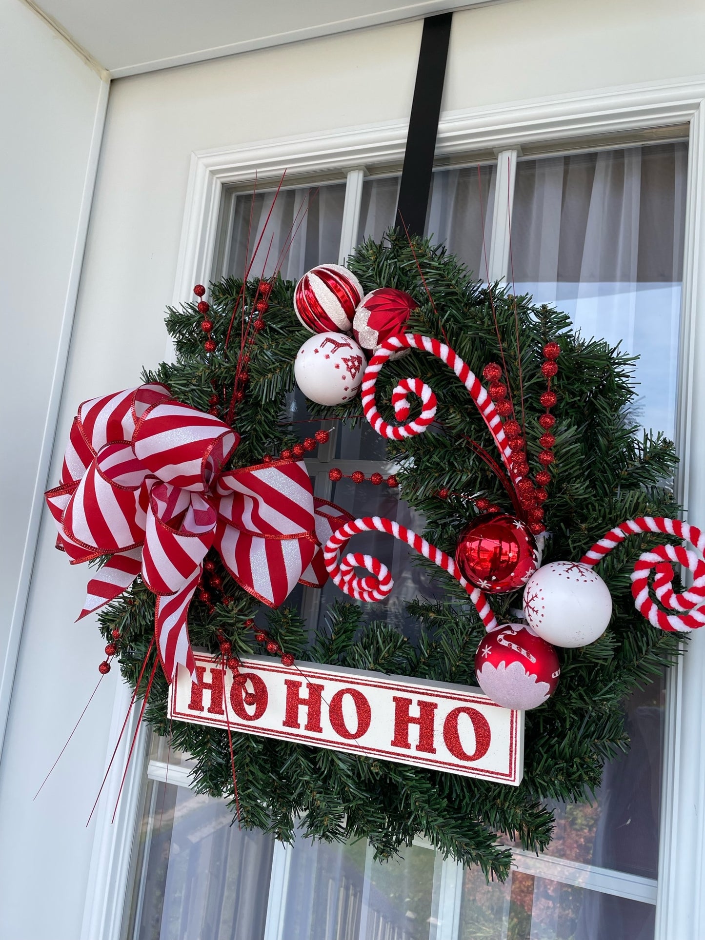 "Hohoho" Christmas Wreath