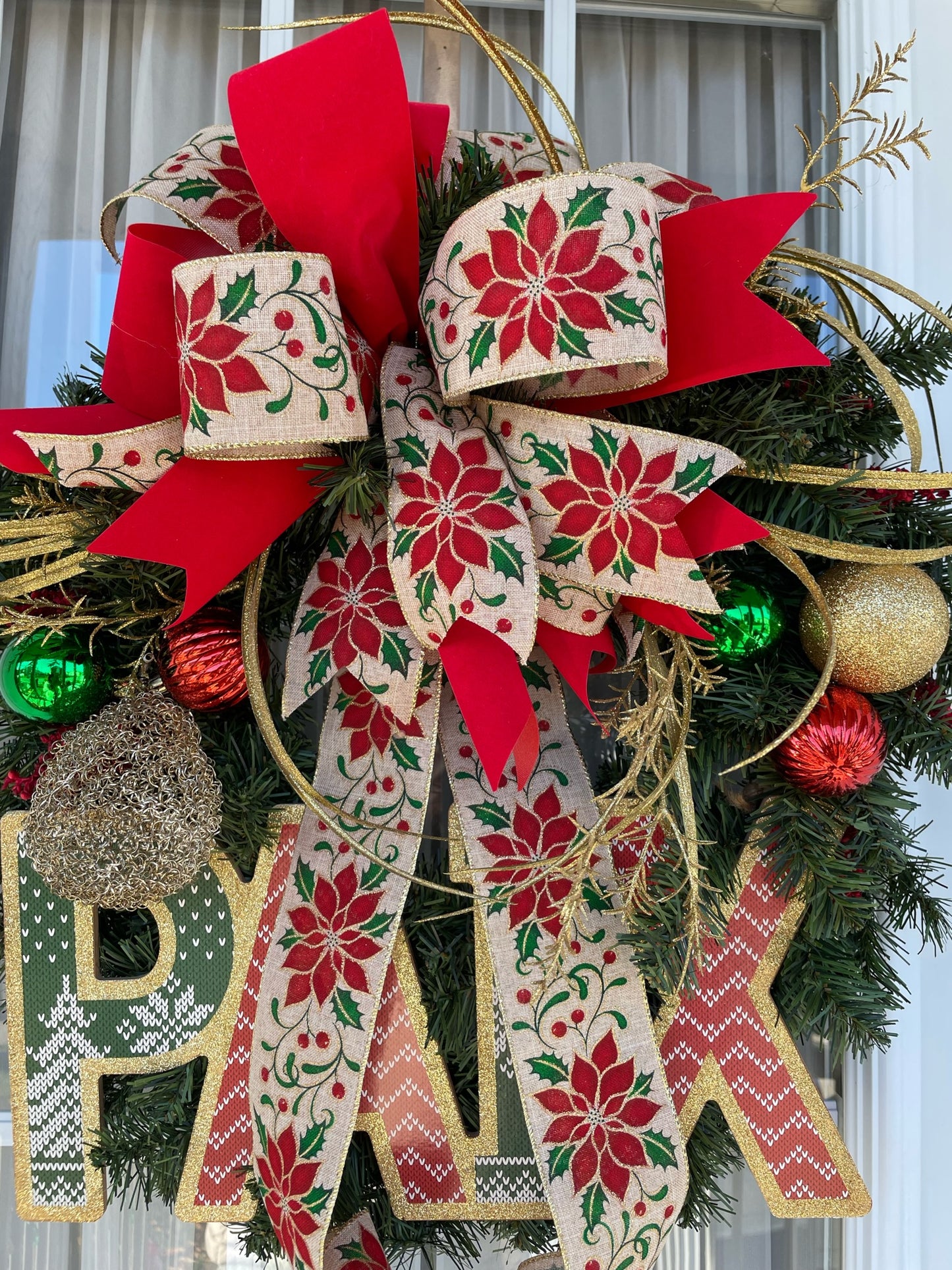 Christmas Wreath "Peace"