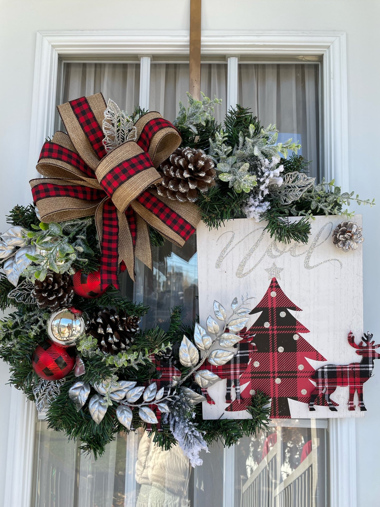 Couronne " Le sapin de Noel "