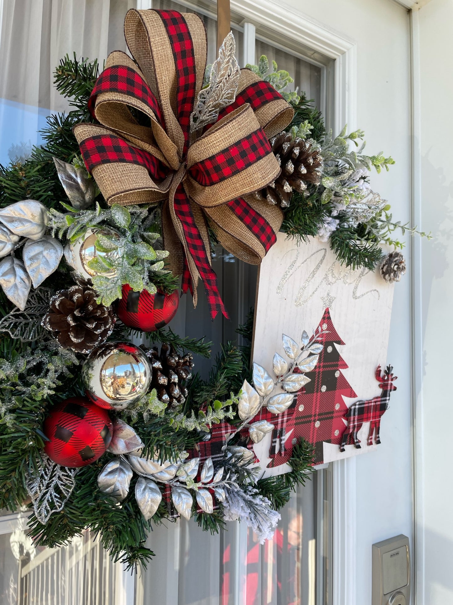 Couronne " Le sapin de Noel "