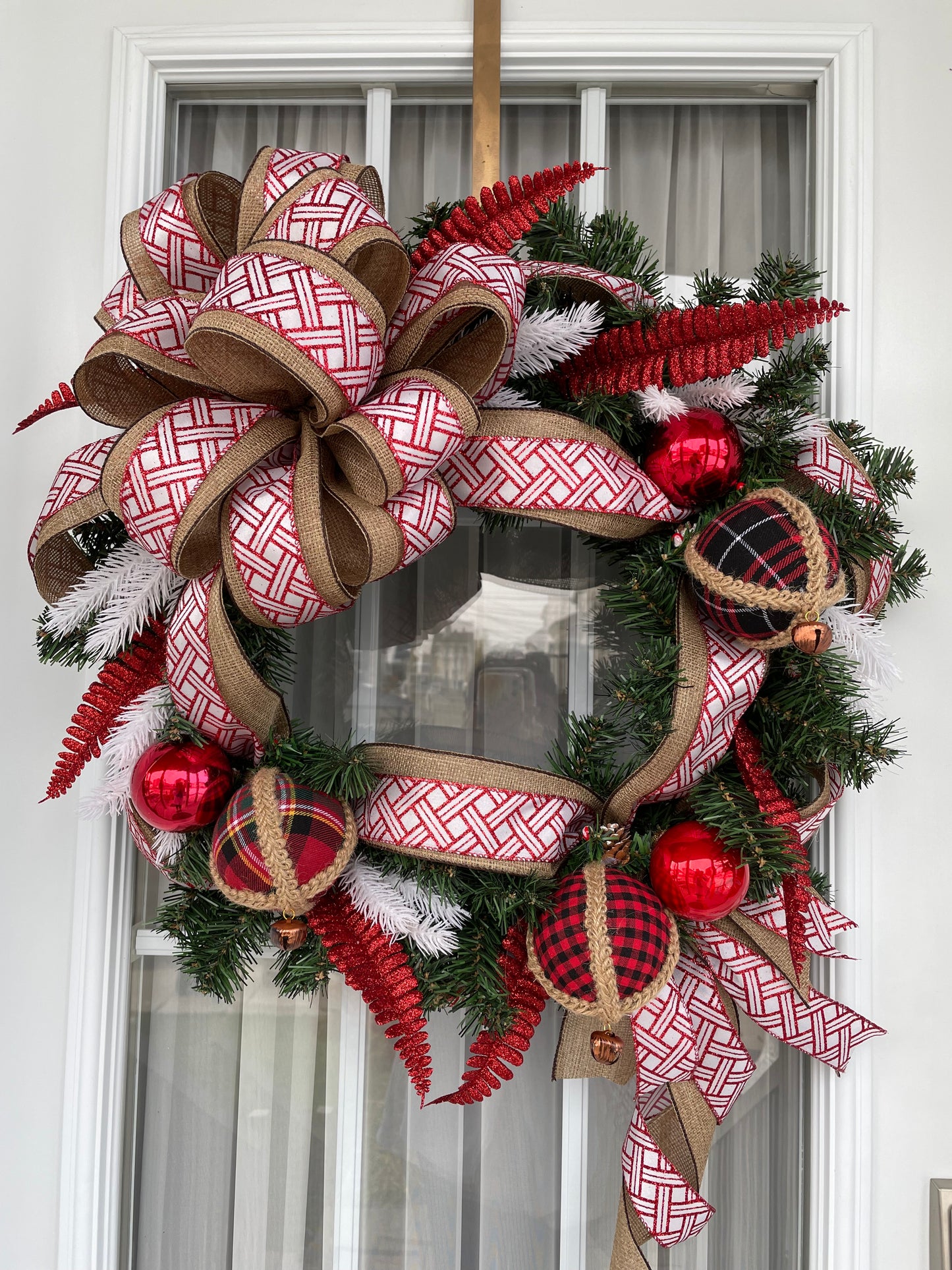 Couronnes de NOËL boules et clochettes