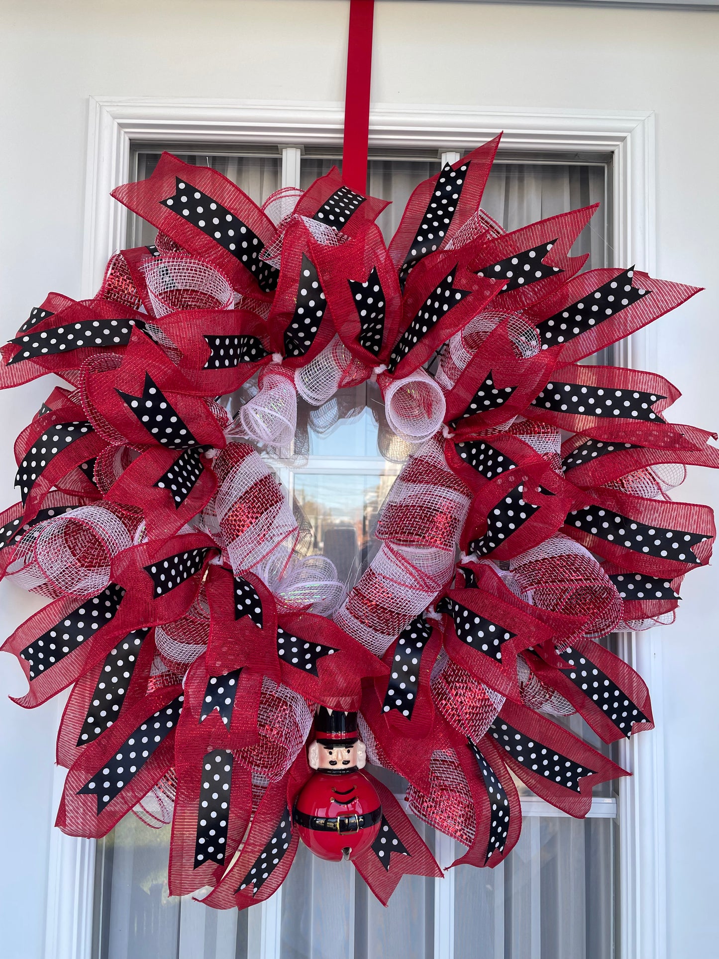 Couronne de NOËL avec cloche Casse Noisette