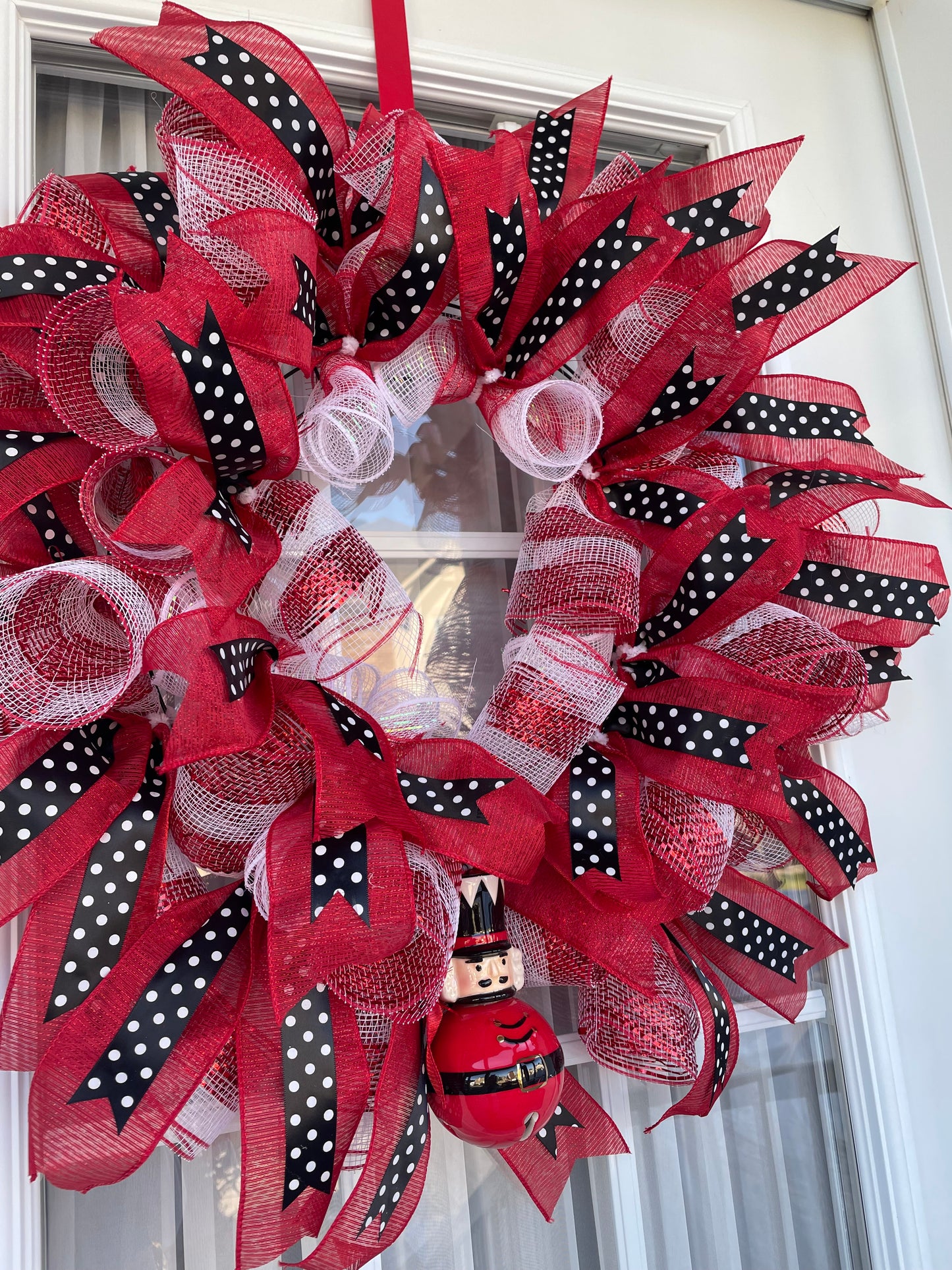 Couronne de NOËL avec cloche Casse Noisette