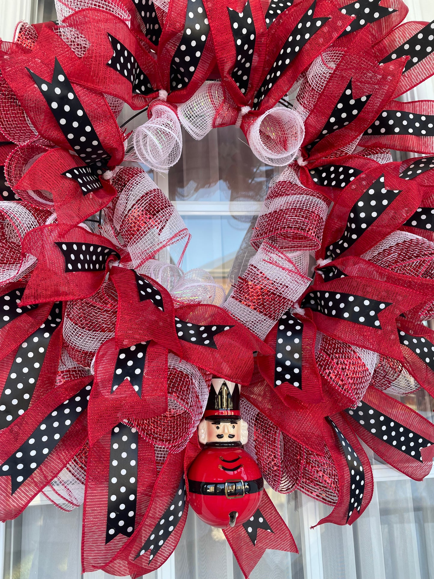 Couronne de NOËL avec cloche Casse Noisette