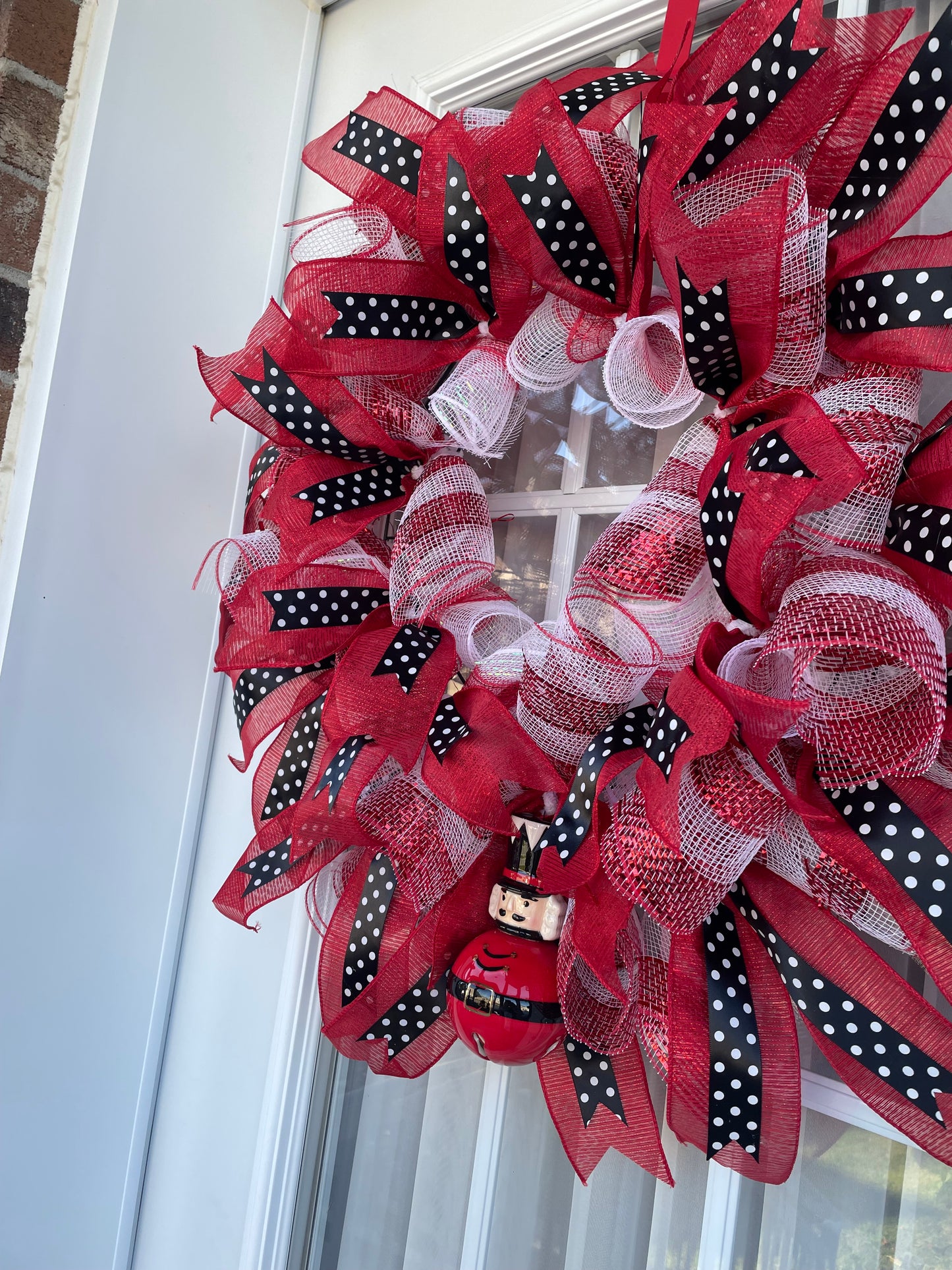 Couronne de NOËL avec cloche Casse Noisette