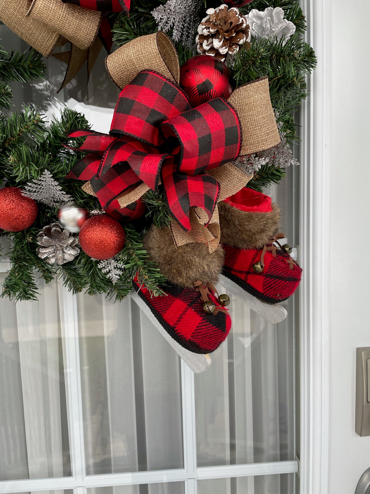 Couronnes de NOËL Boucles & Patin