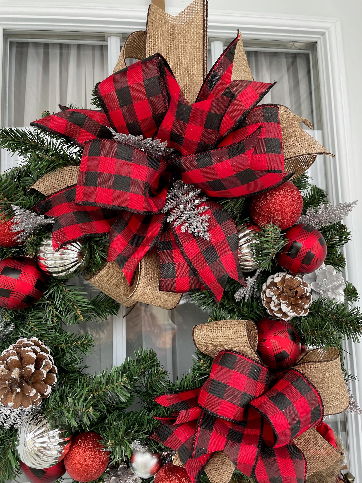 Couronnes de NOËL Boucles & Patin