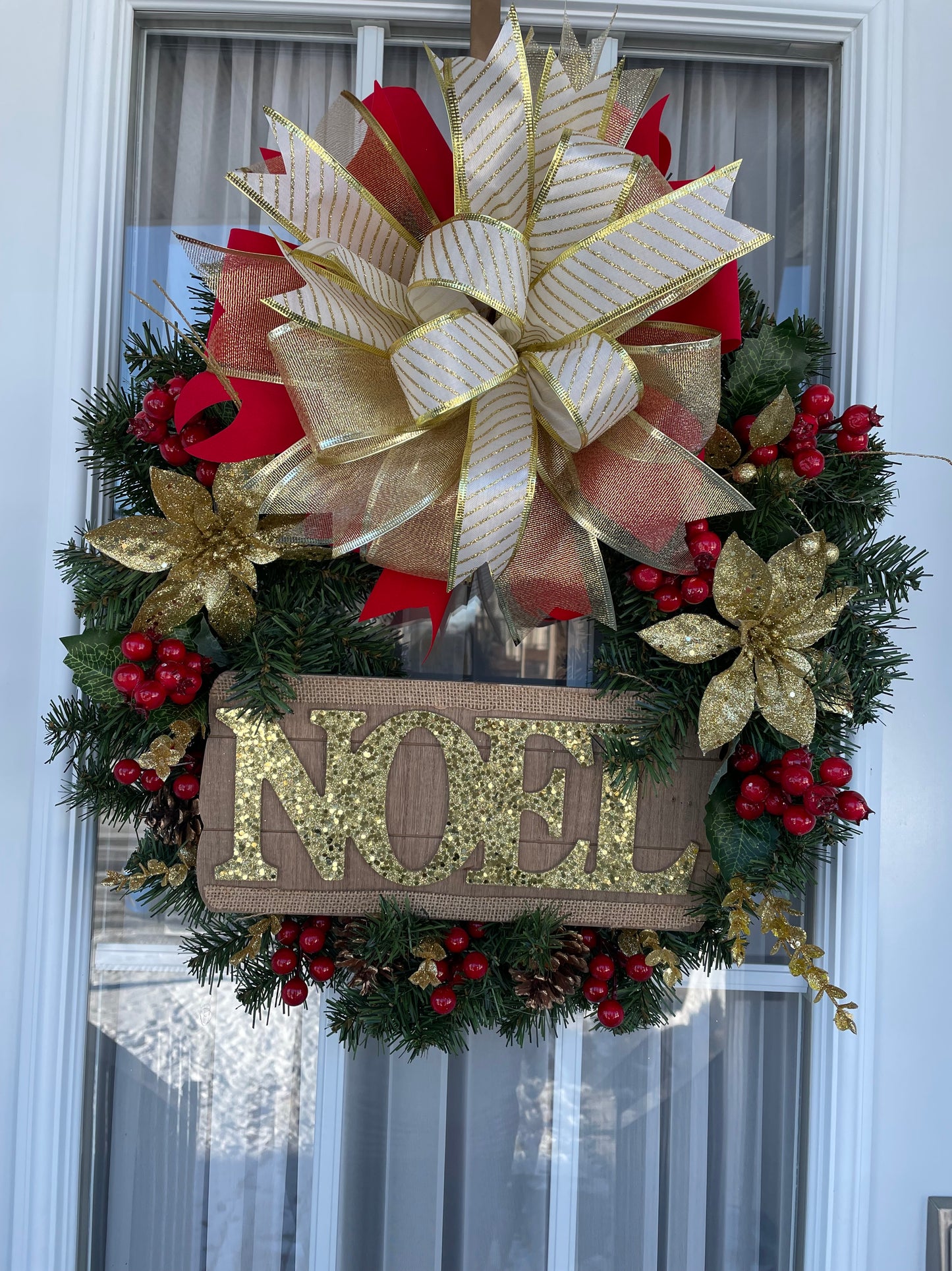 Couronnes de NOËL affiche Noel