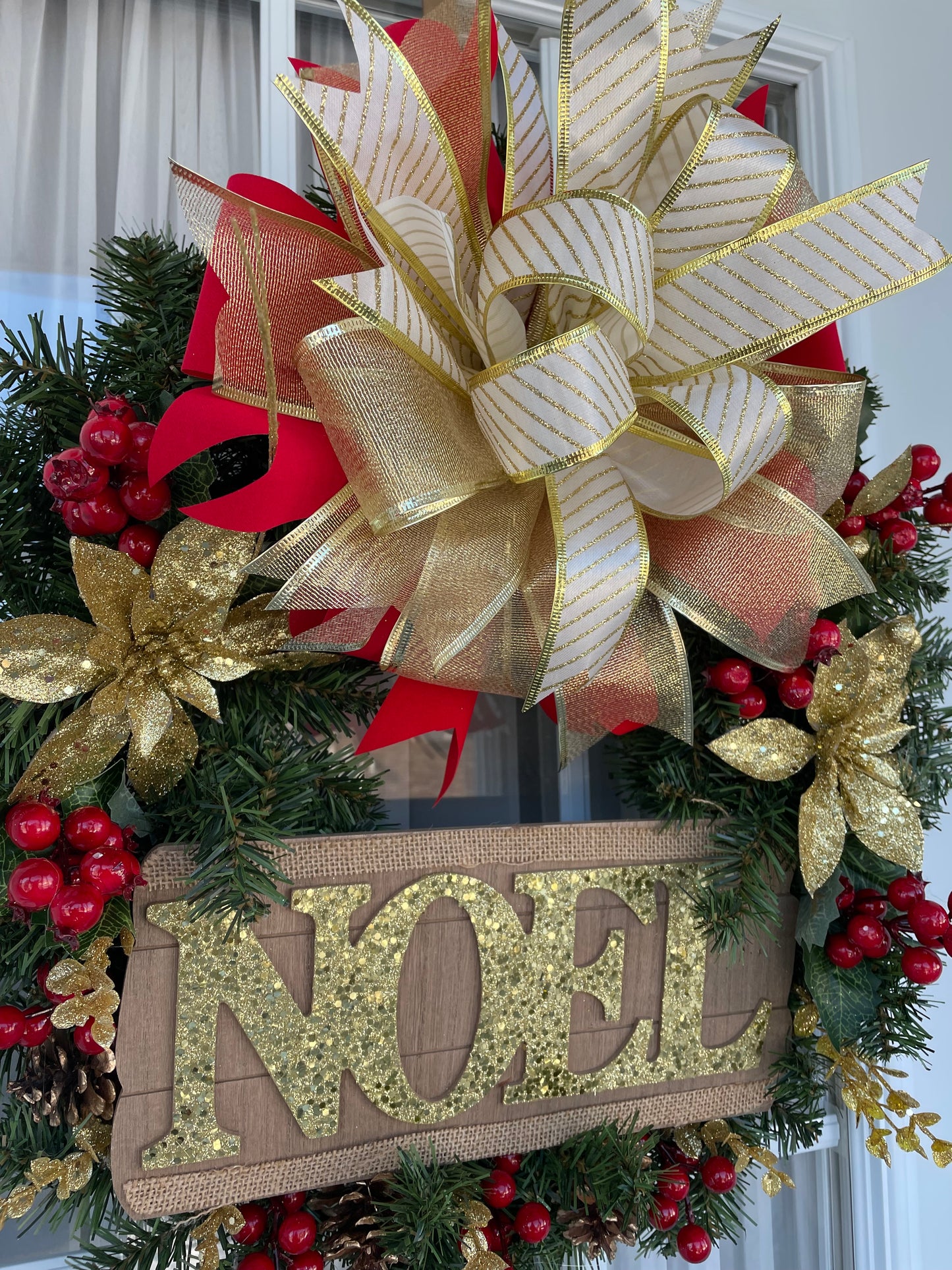 Couronnes de NOËL affiche Noel