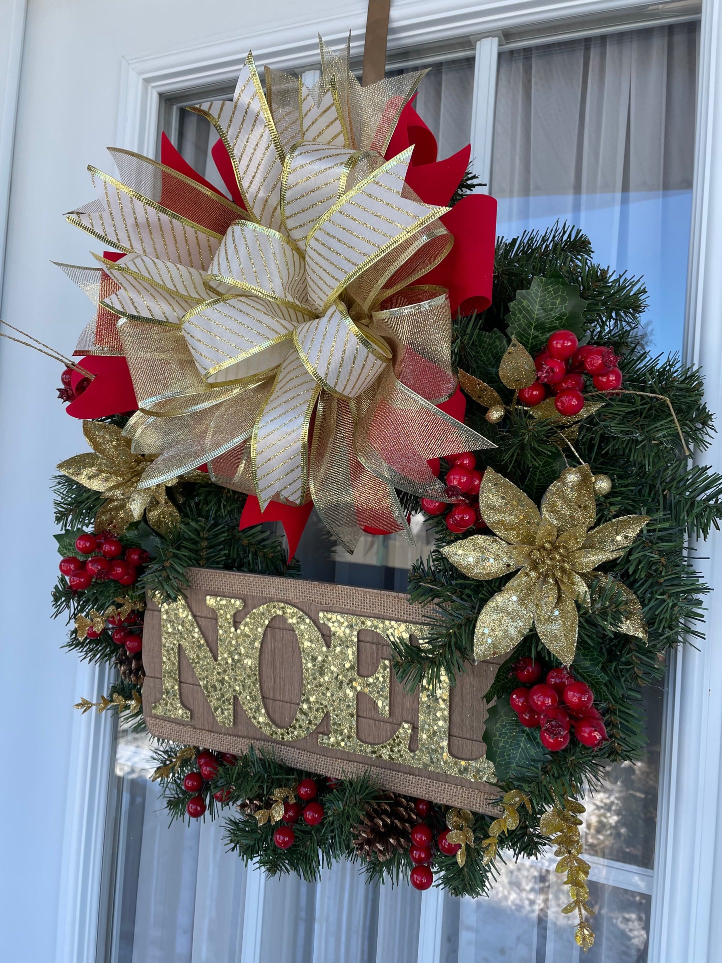 Couronnes de NOËL affiche Noel