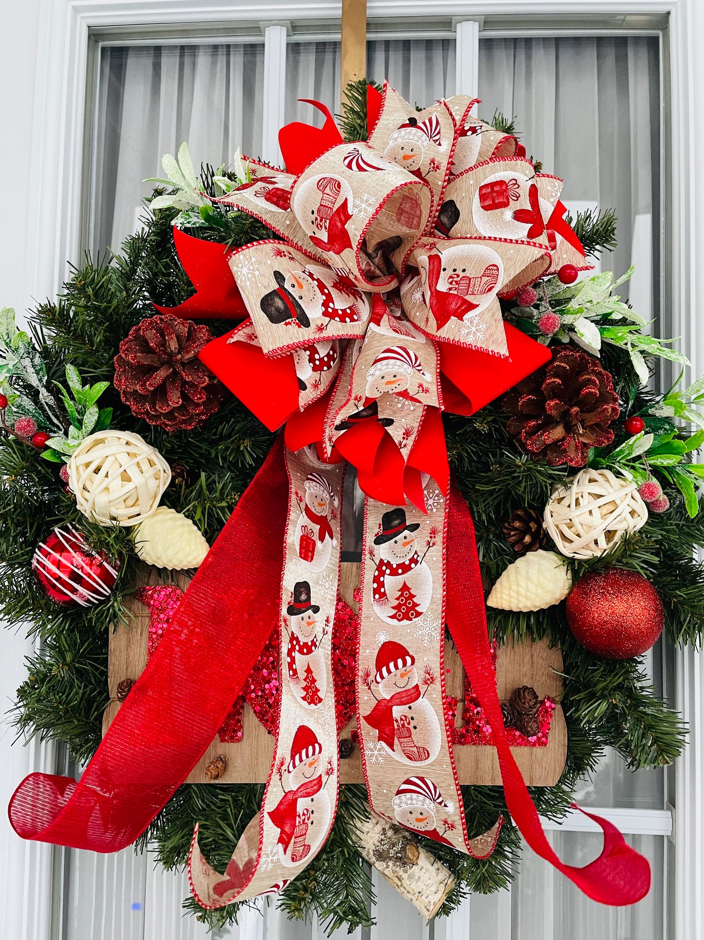 Couronne " La Bûche de NOËL"