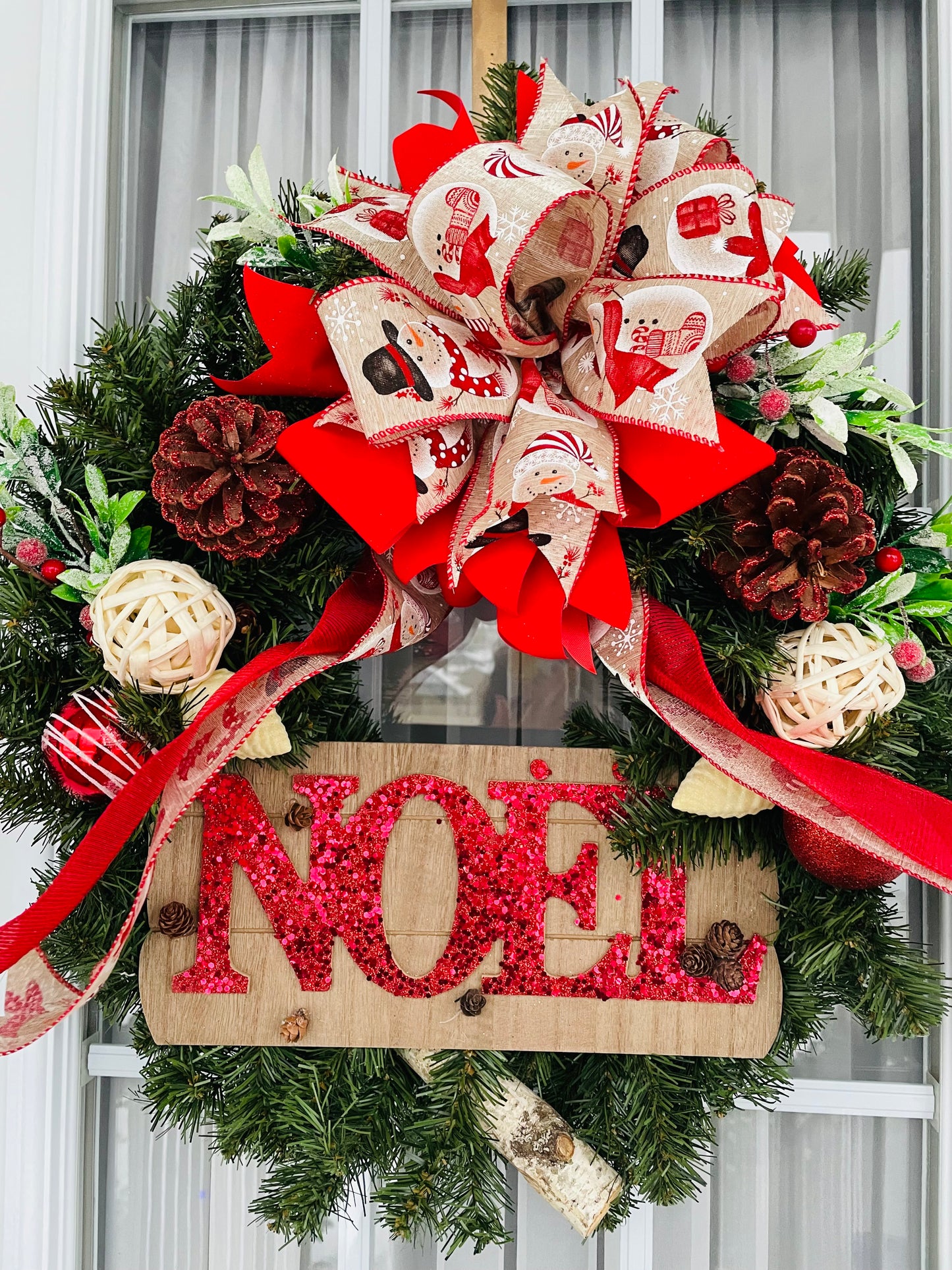 Couronne " La Bûche de NOËL"