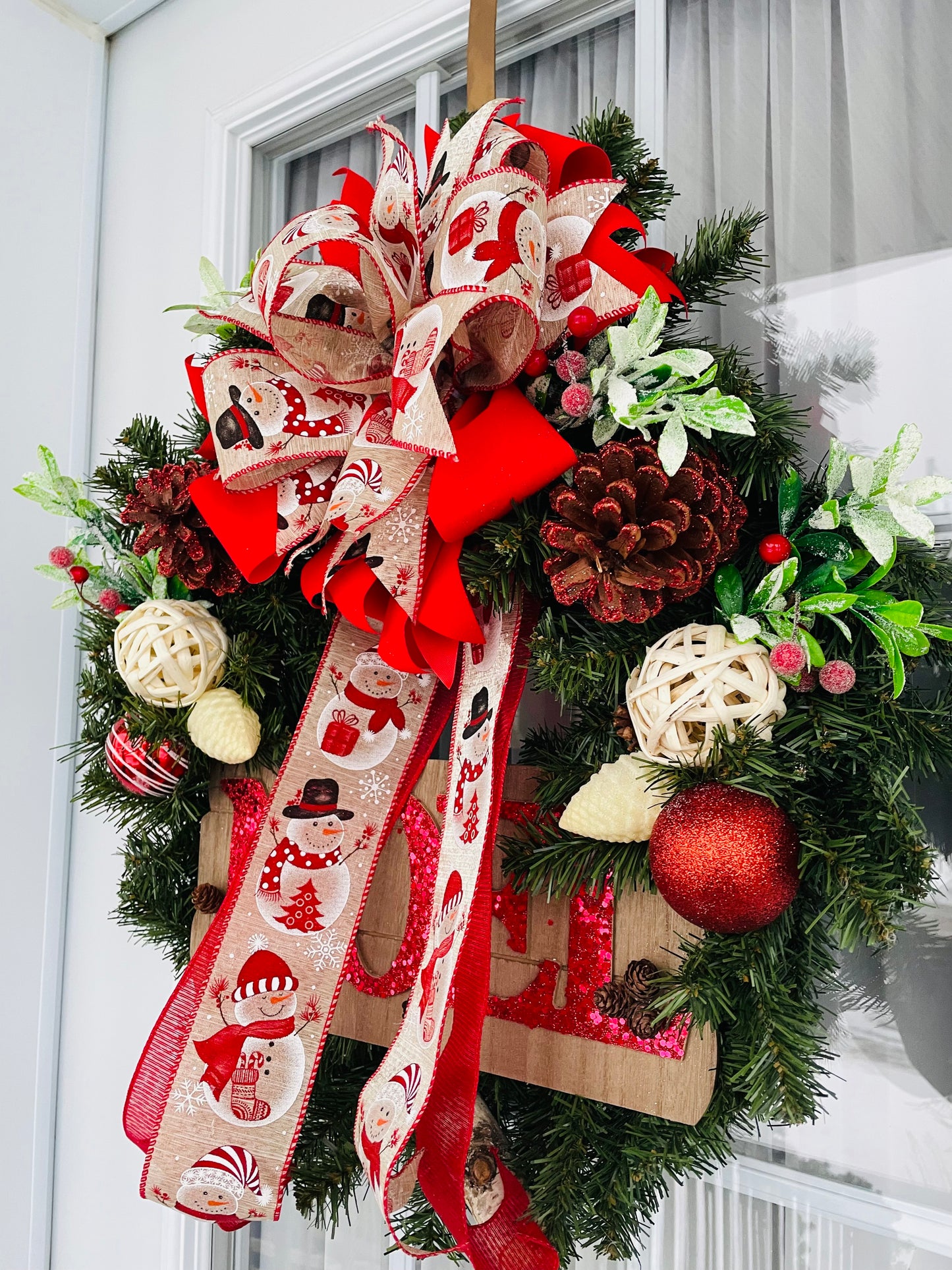 Couronne " La Bûche de NOËL"