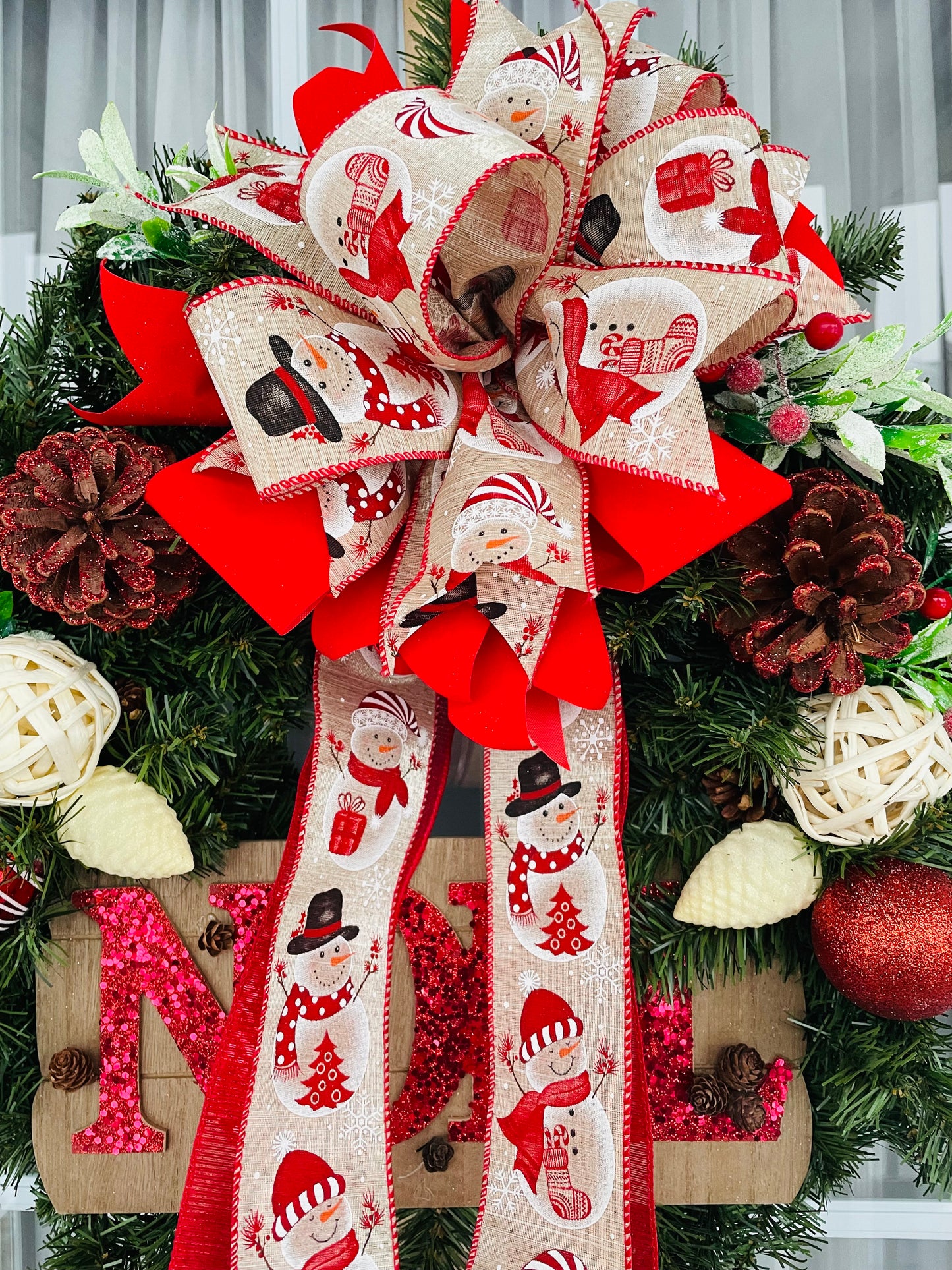 Couronne " La Bûche de NOËL"