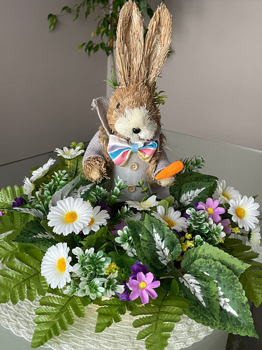 Centre de table Pierrot Lapin