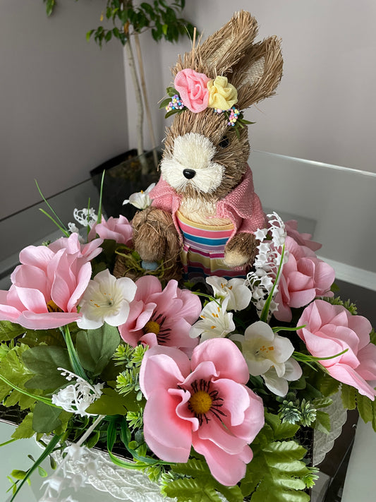 Centre de table Jeanette Lapine