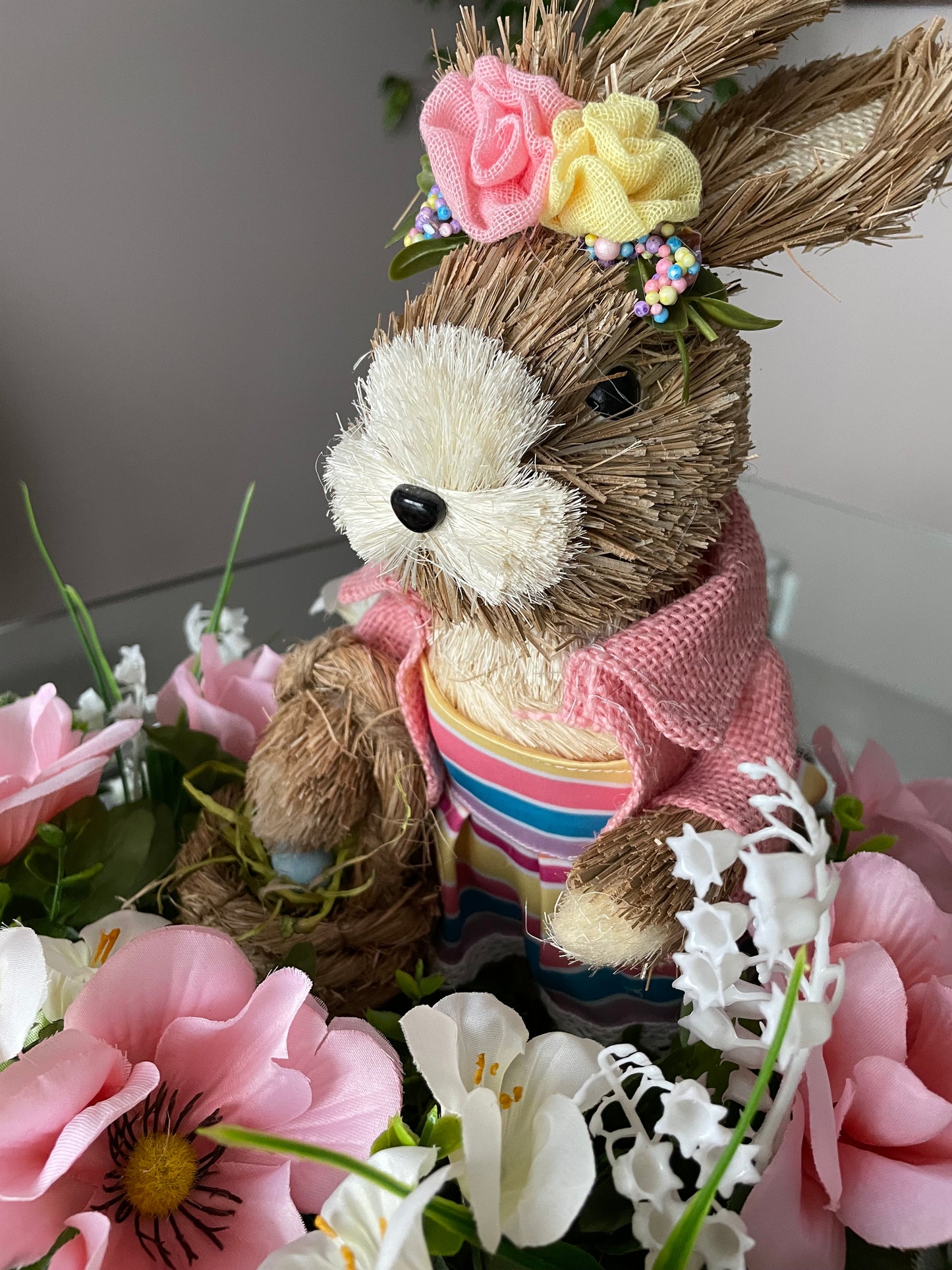 Centre de table Jeanette Lapine