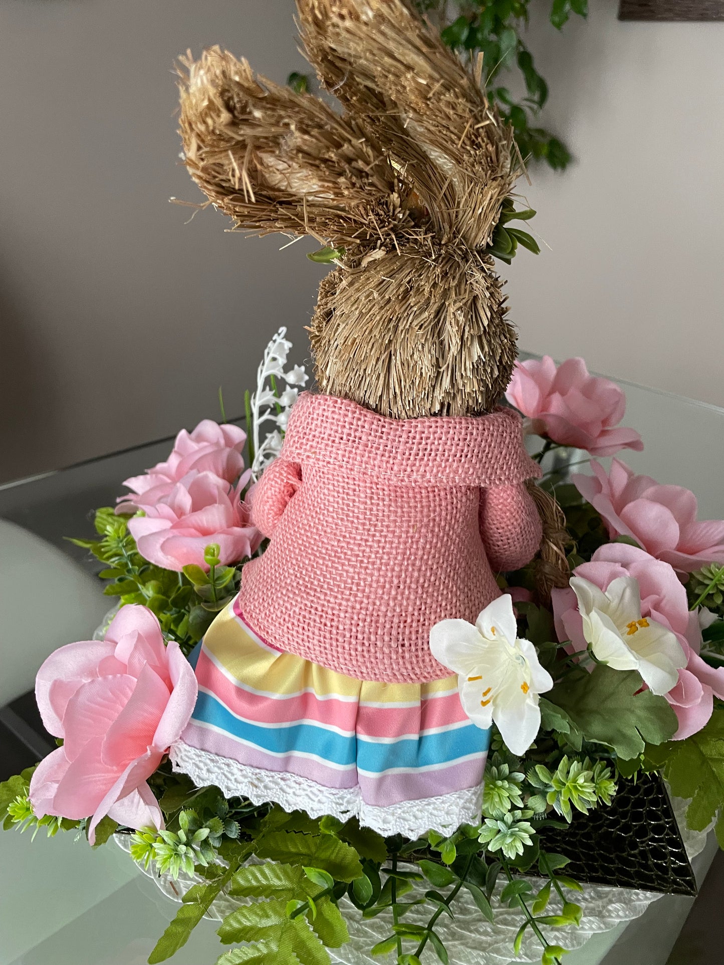 Centre de table Jeanette Lapine