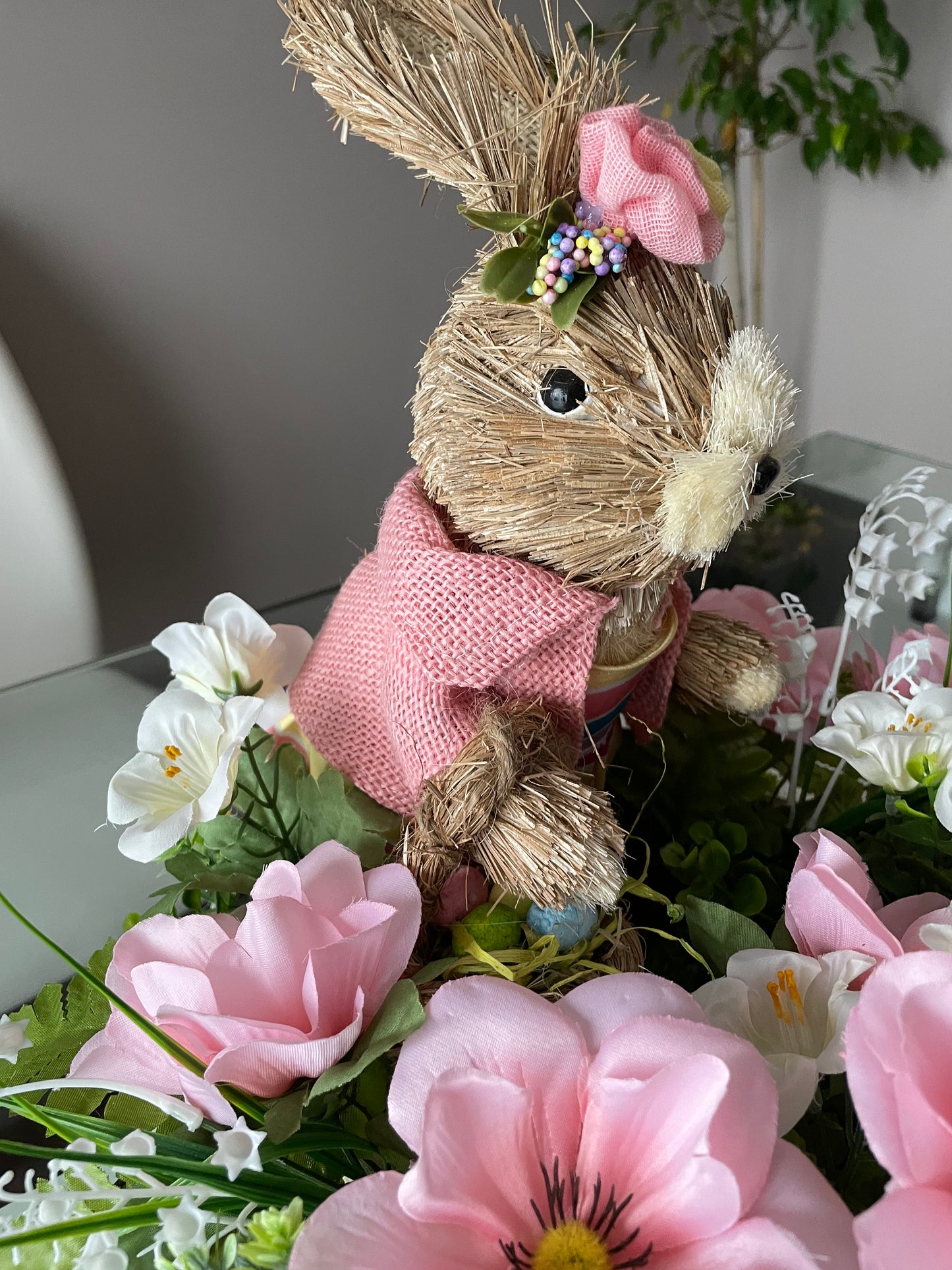 Centre de table Jeanette Lapine