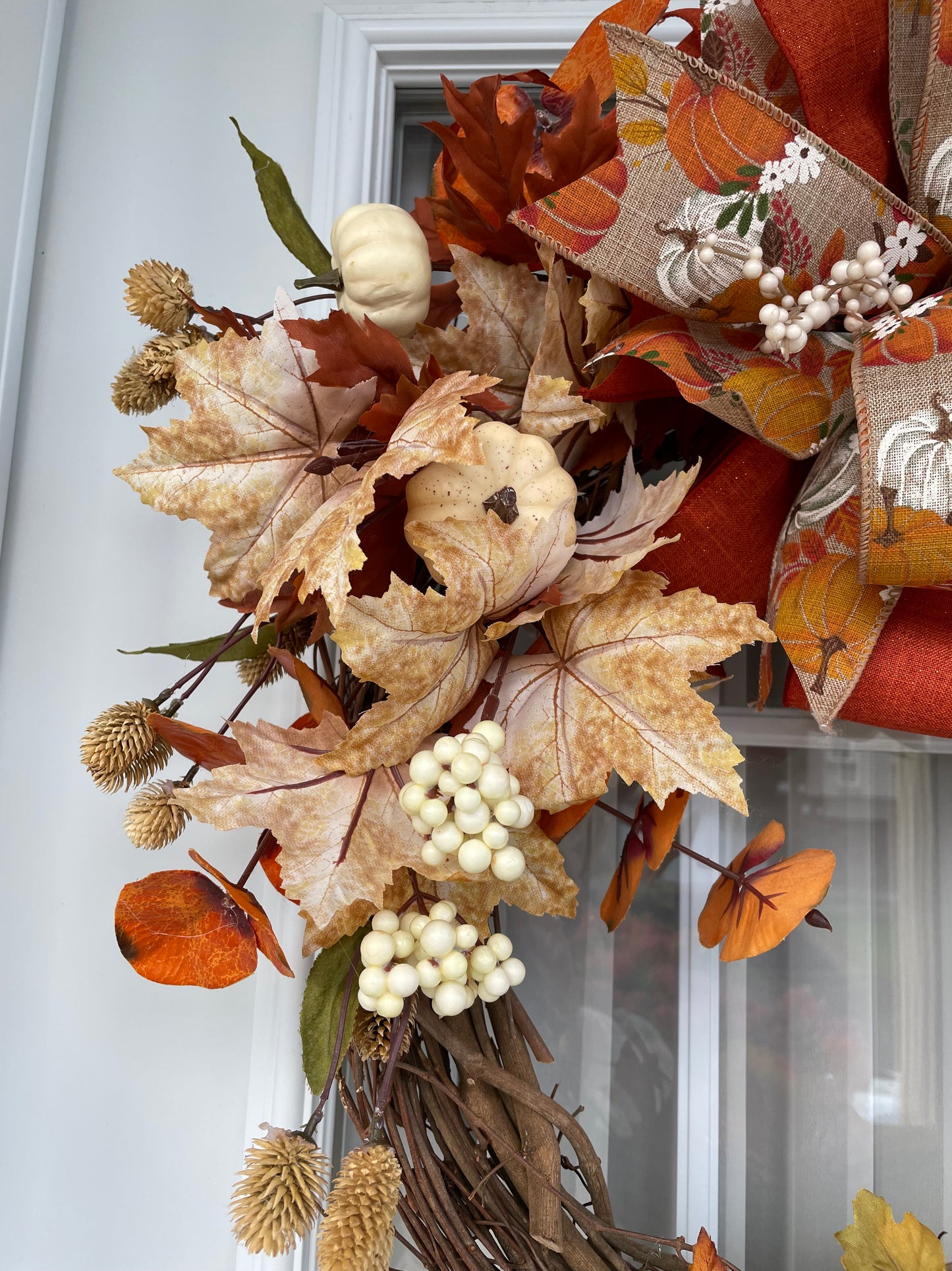 Couronne Automne avec boucle