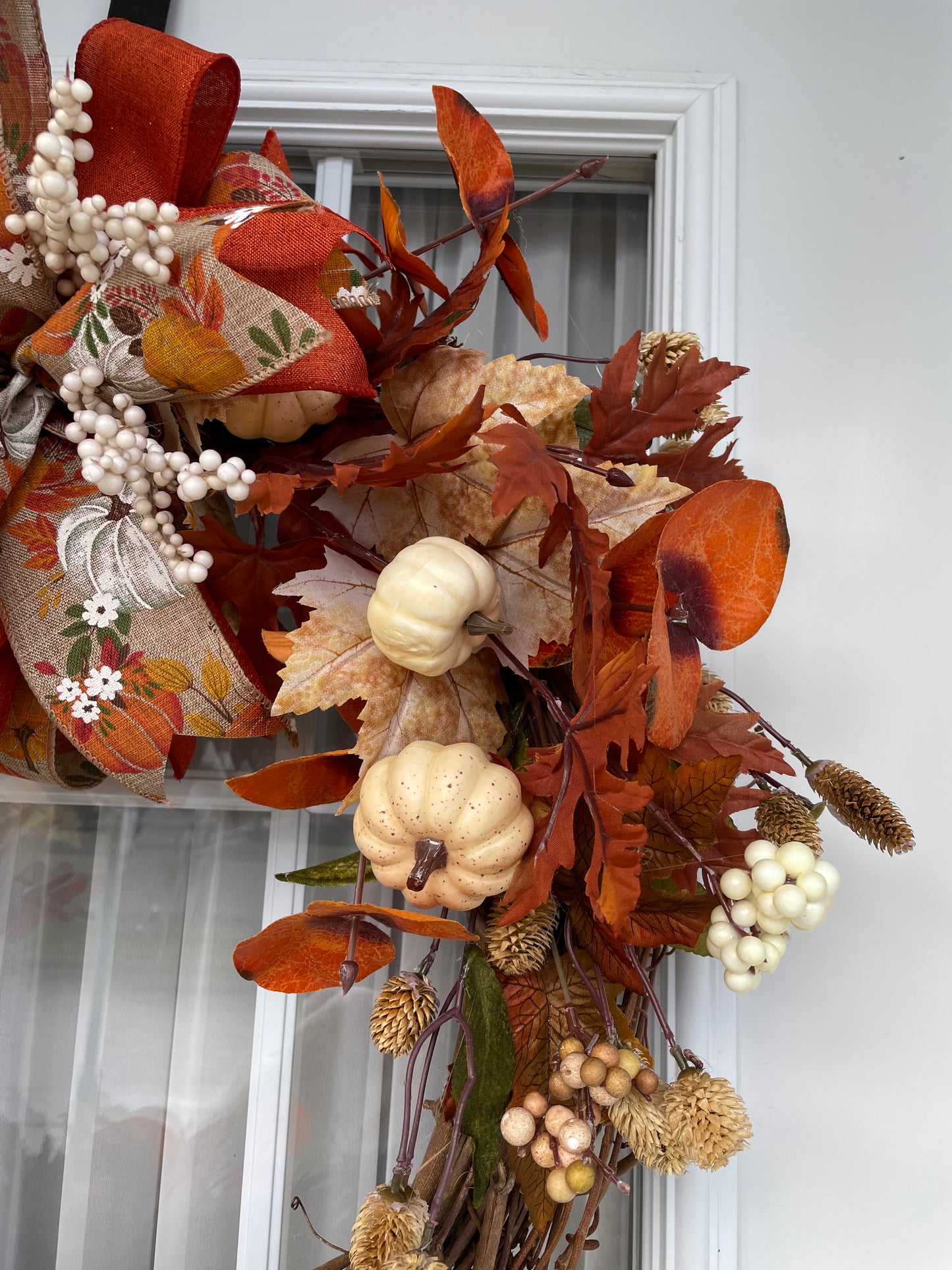 Couronne Automne avec boucle