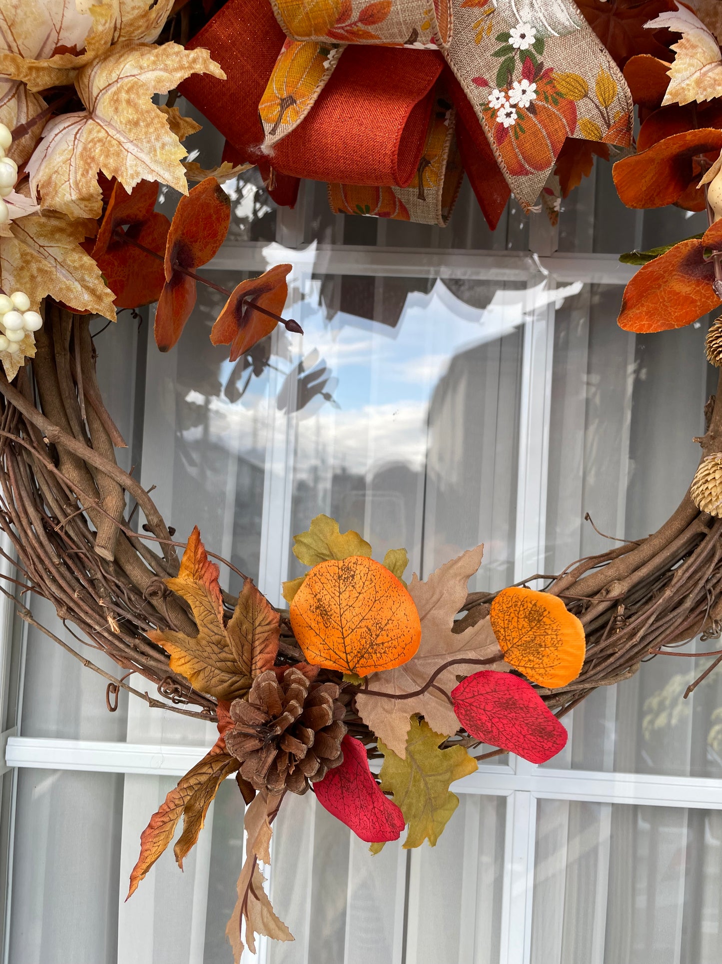 Couronne Automne avec boucle