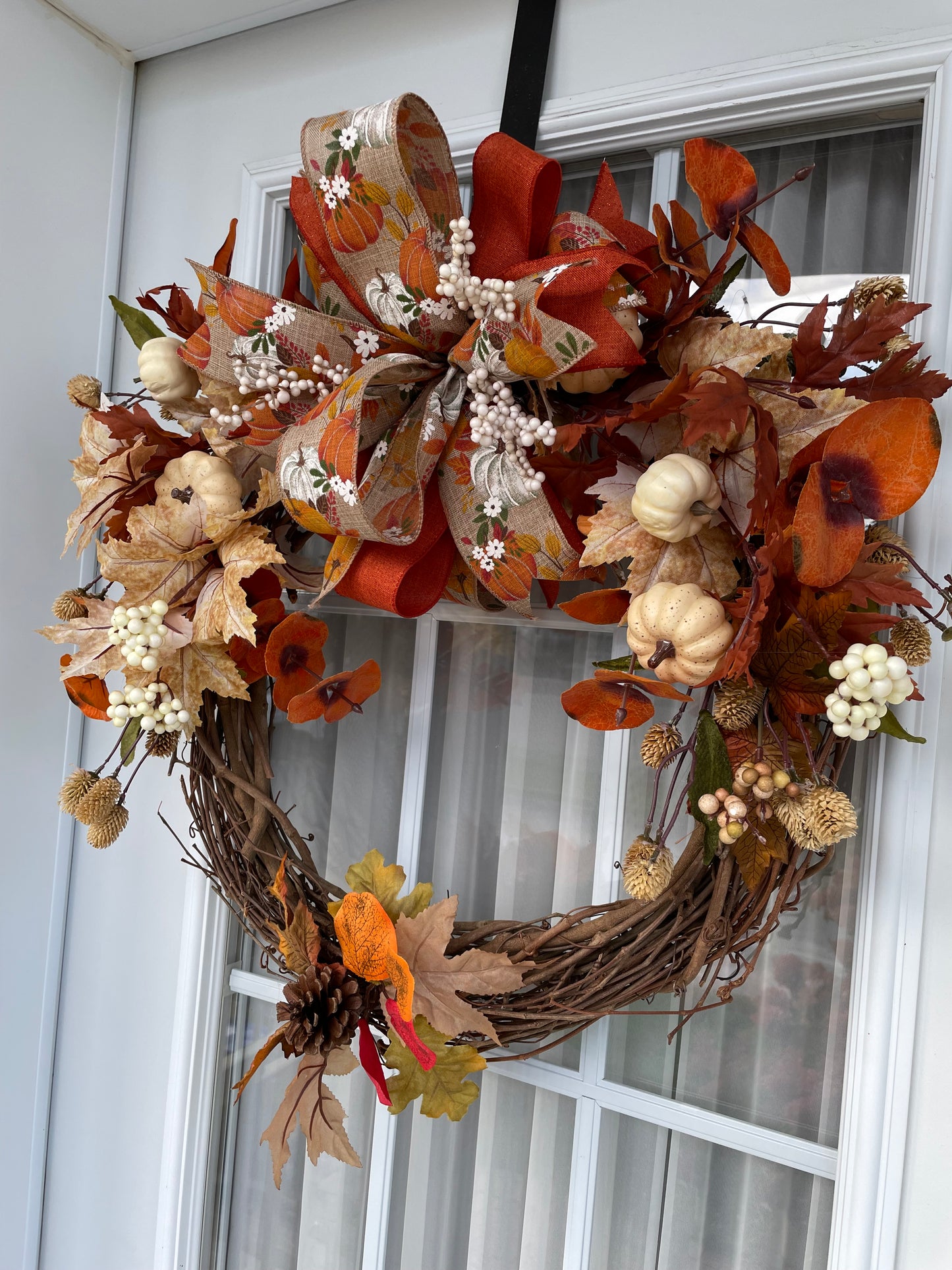 Couronne Automne avec boucle