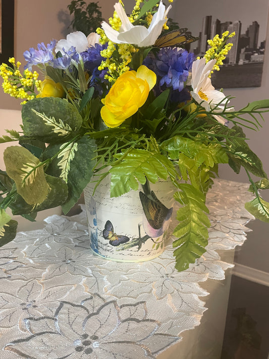 Sceau de fleurs " Le jardin de Carmen "