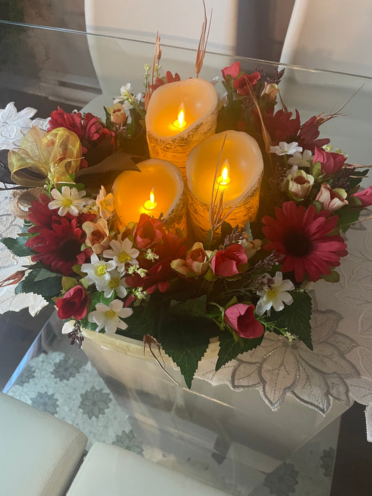 Centre de table  " La Gerbera "