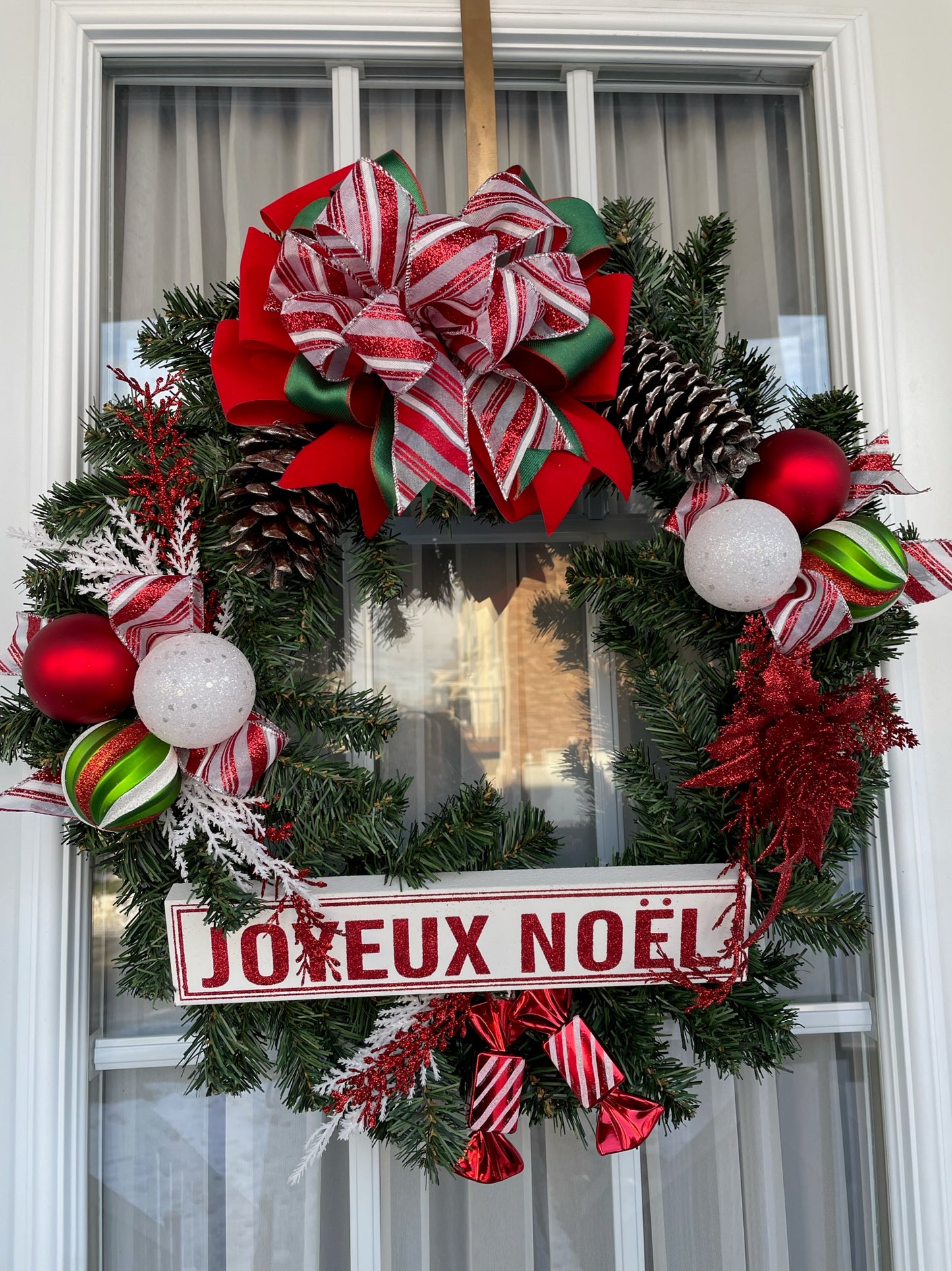 Christmas wreath "Christmas Chocolate"