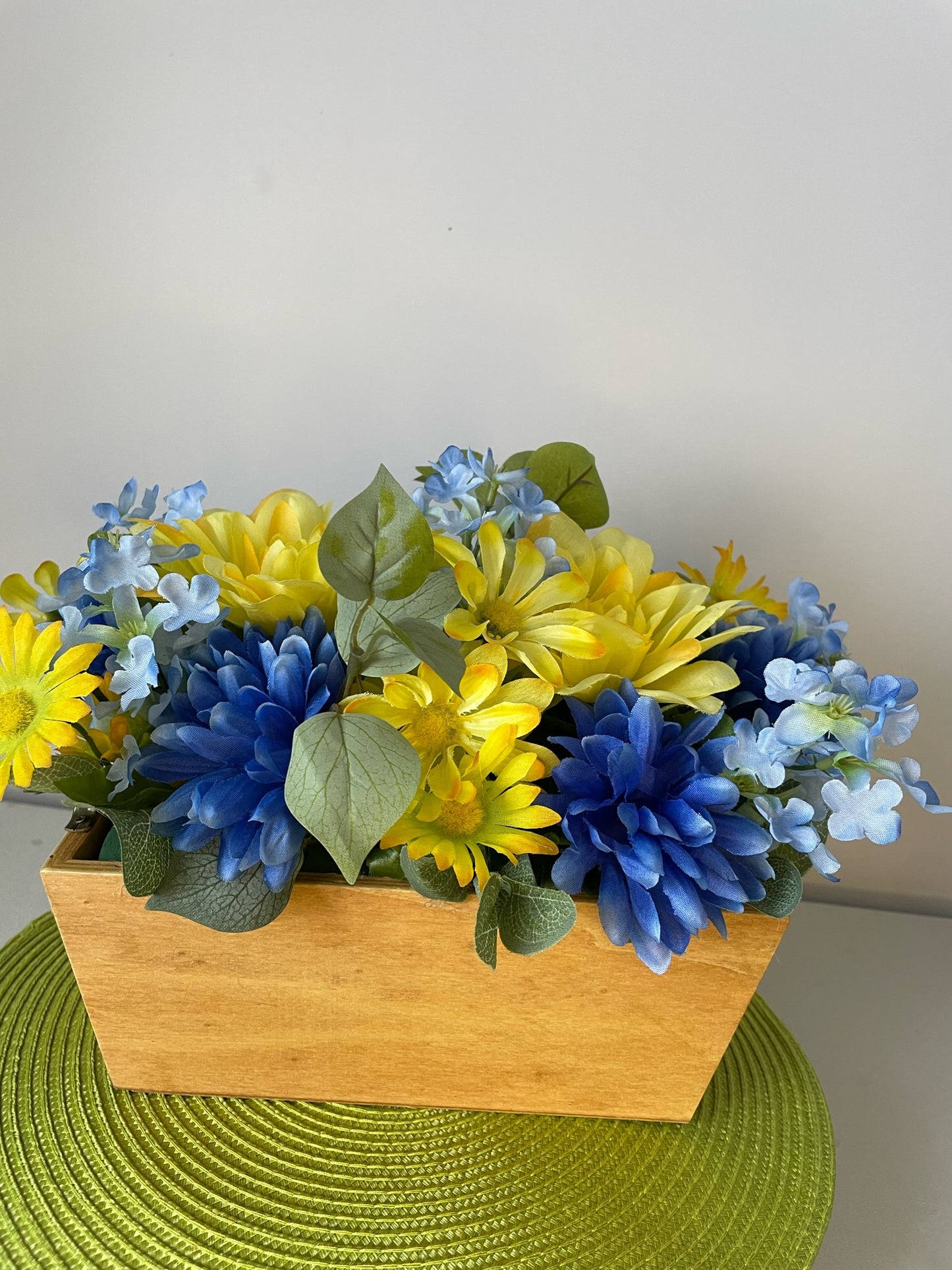 Boite de fleurs " Dahlia "