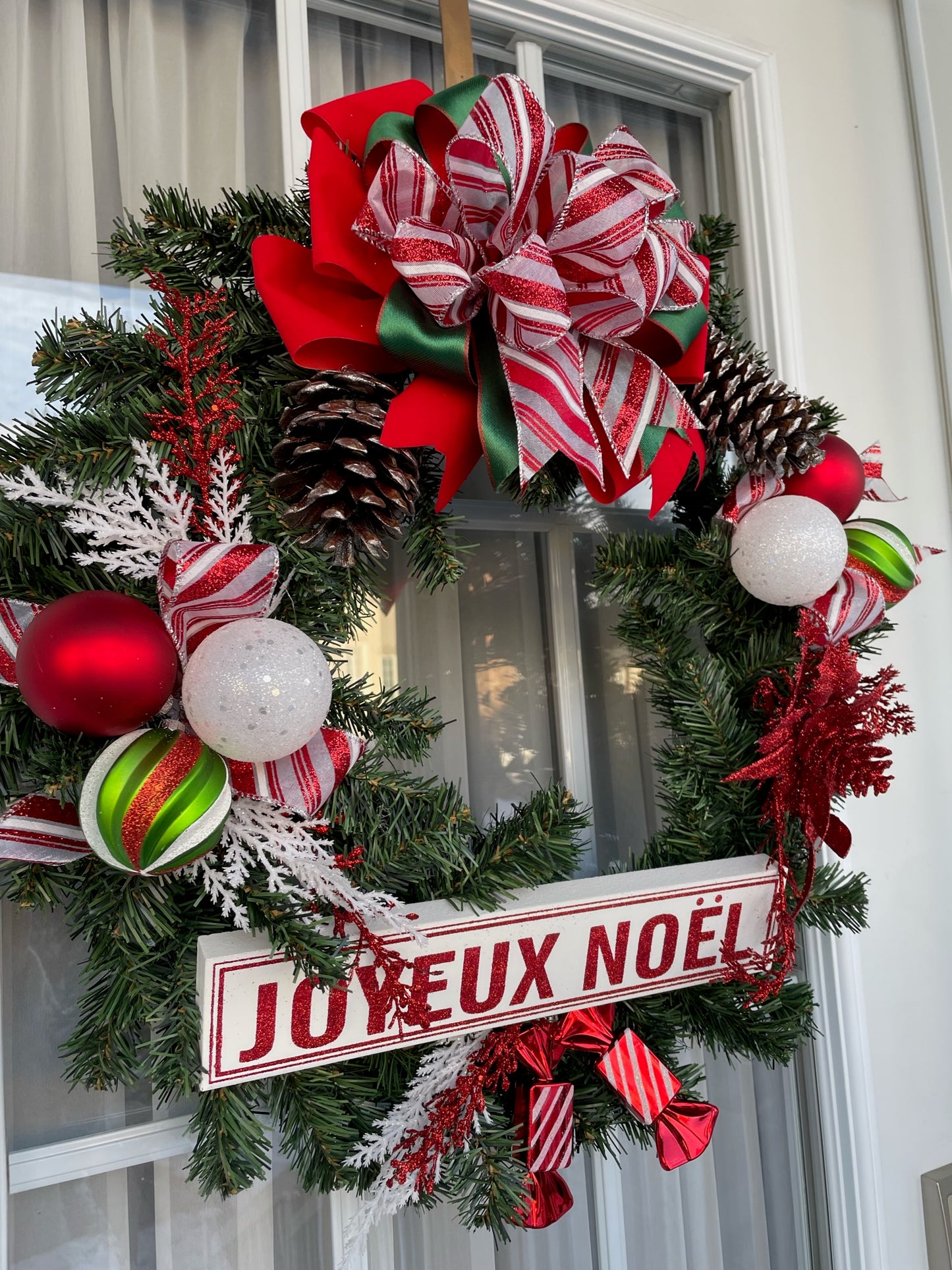 Christmas wreath "Christmas Chocolate"