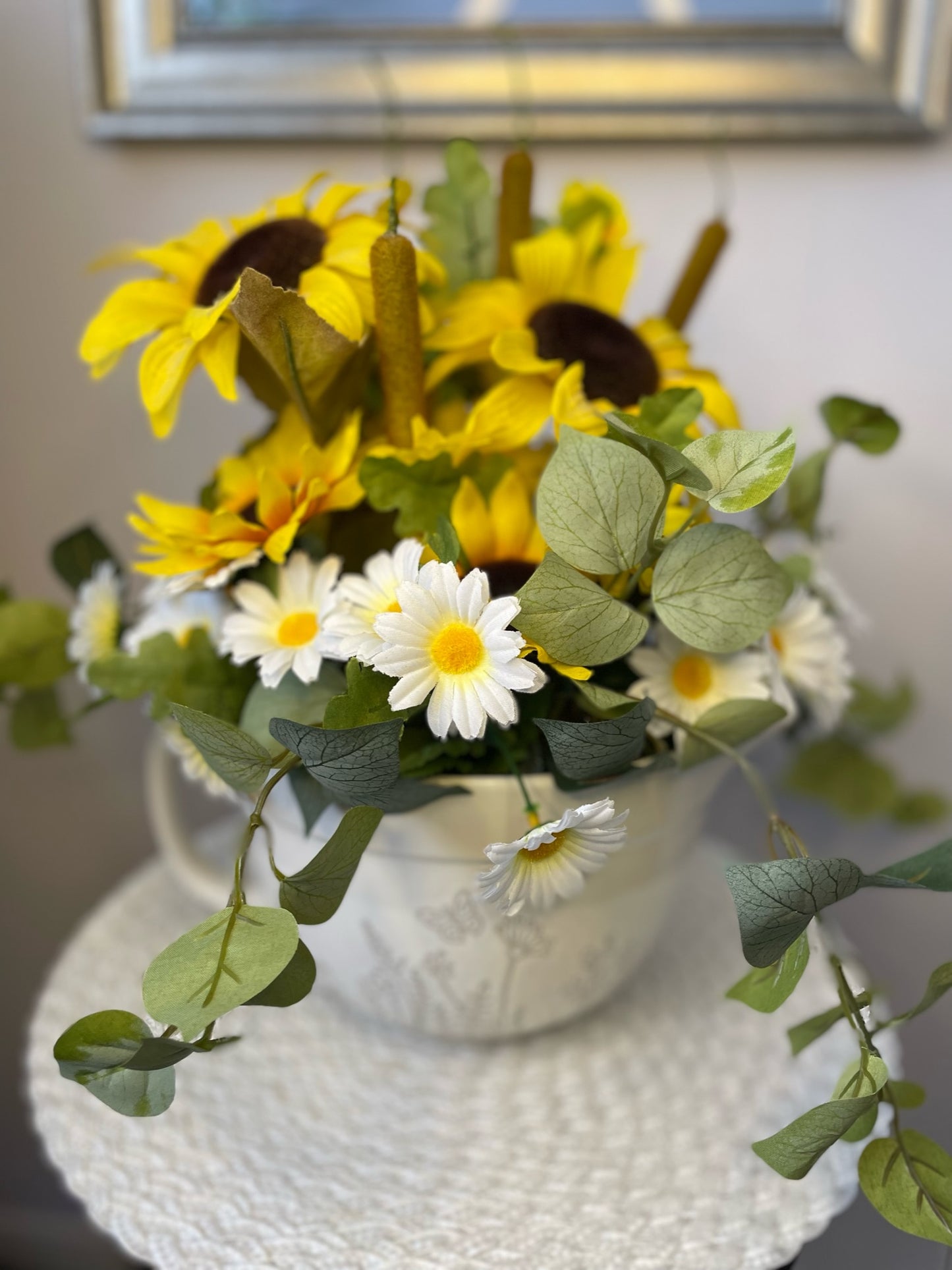 Vase de fleurs " La Tasse de fleurs "