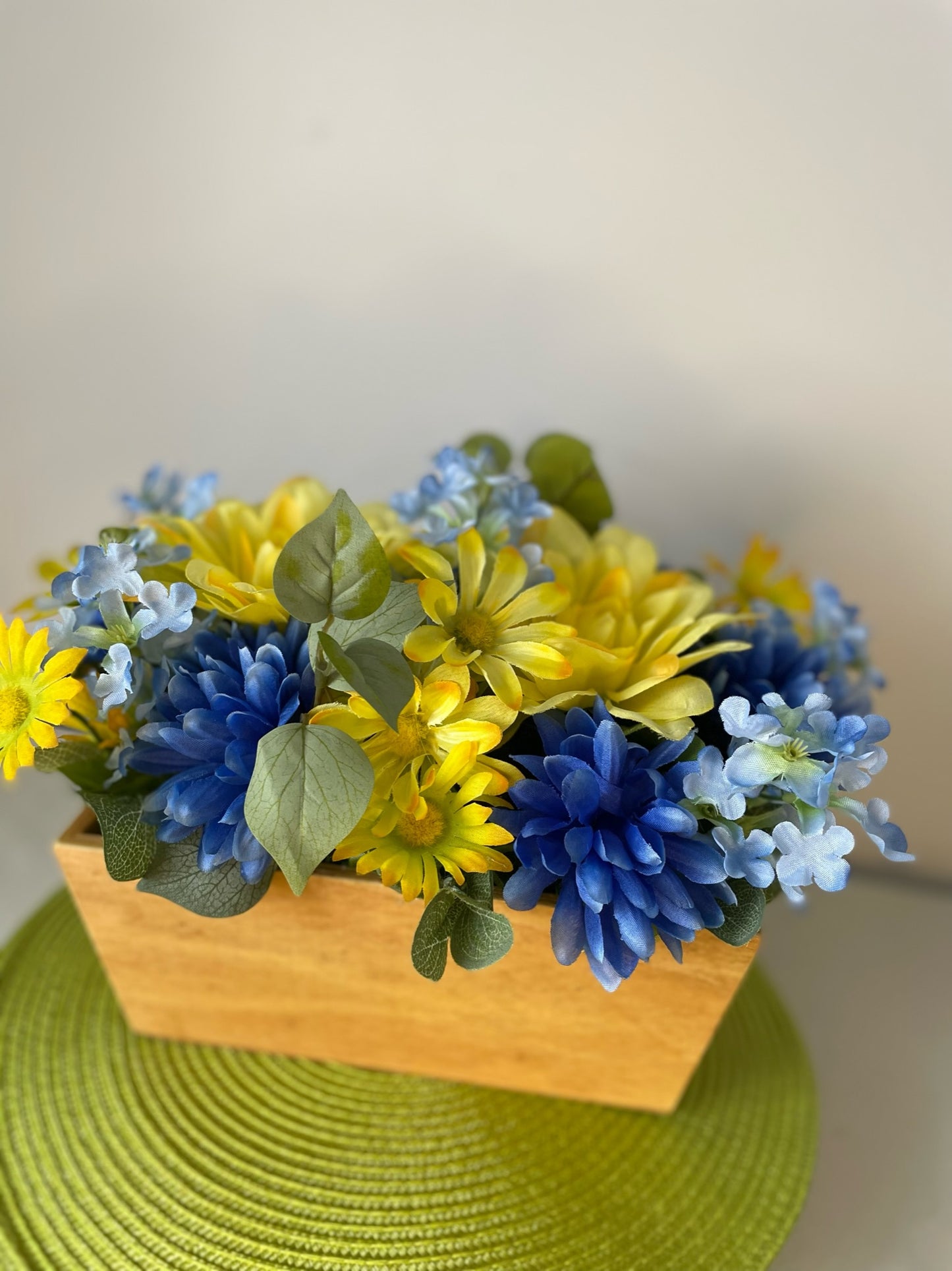 Boite de fleurs " Dahlia "